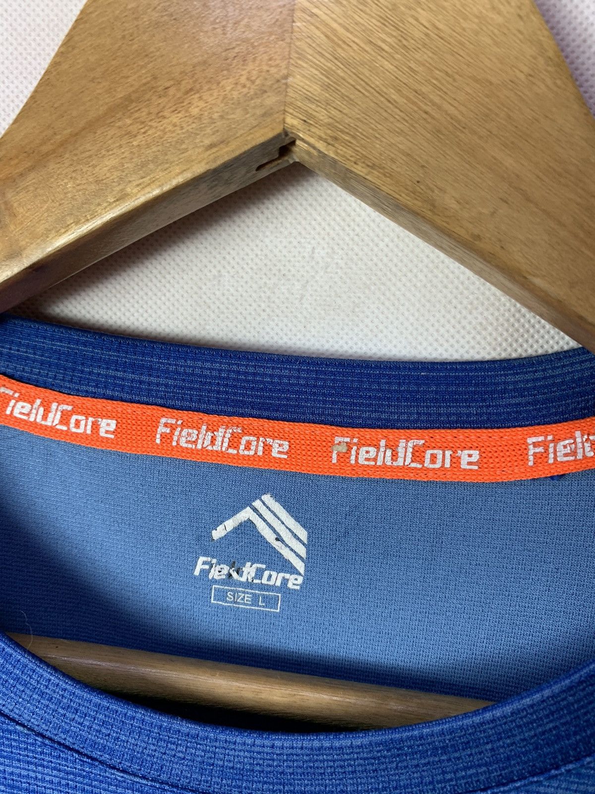 Japanese Brand Fieldcore Single Pocket Polyester Longsleeves Outdoor Gear Size US L / EU 52-54 / 3 - 3 Thumbnail