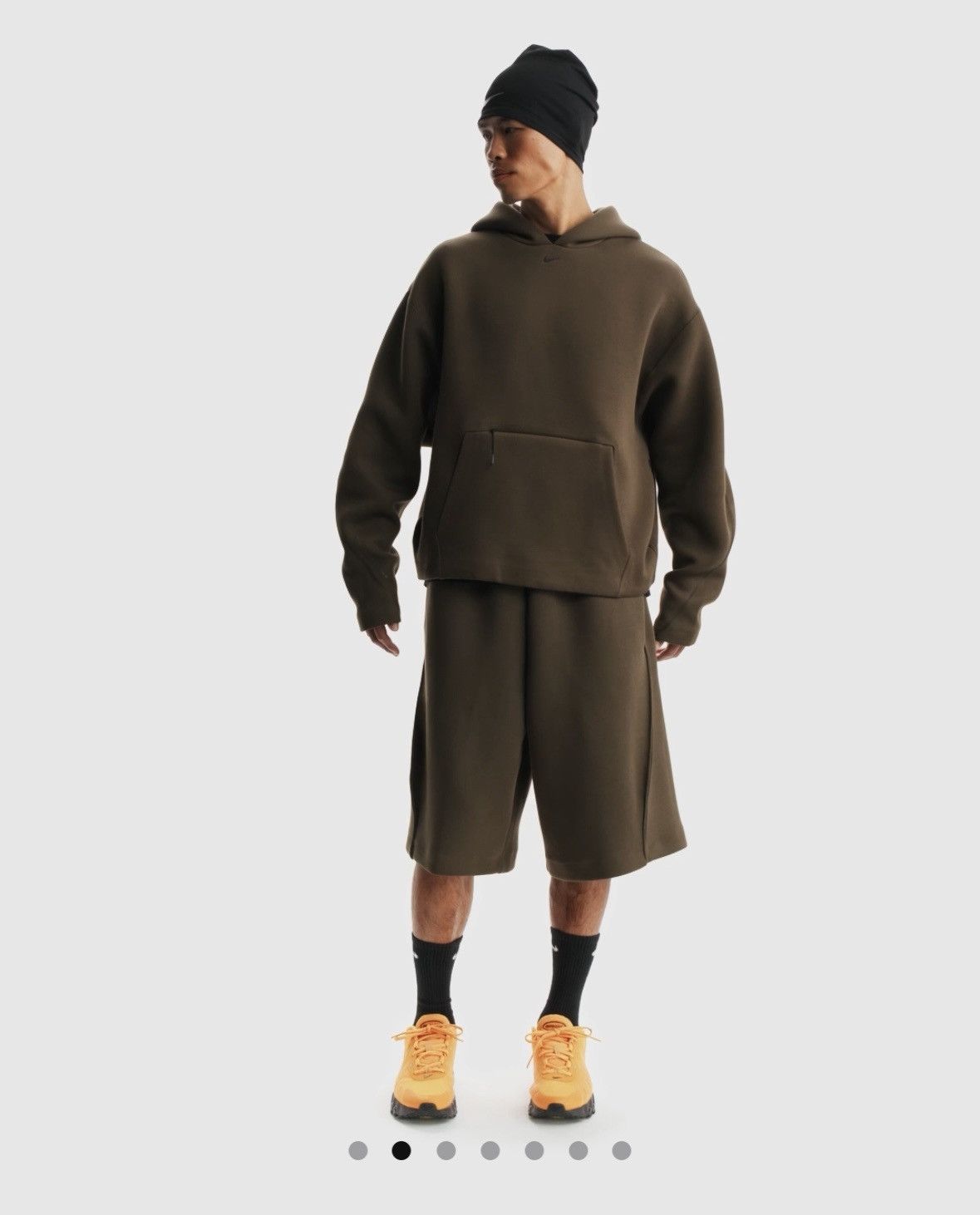 Nike Nike Tech Heavyweight Oversized Cropped Hoodie Size US S / EU 44-46 / 1 - 2 Thumbnail