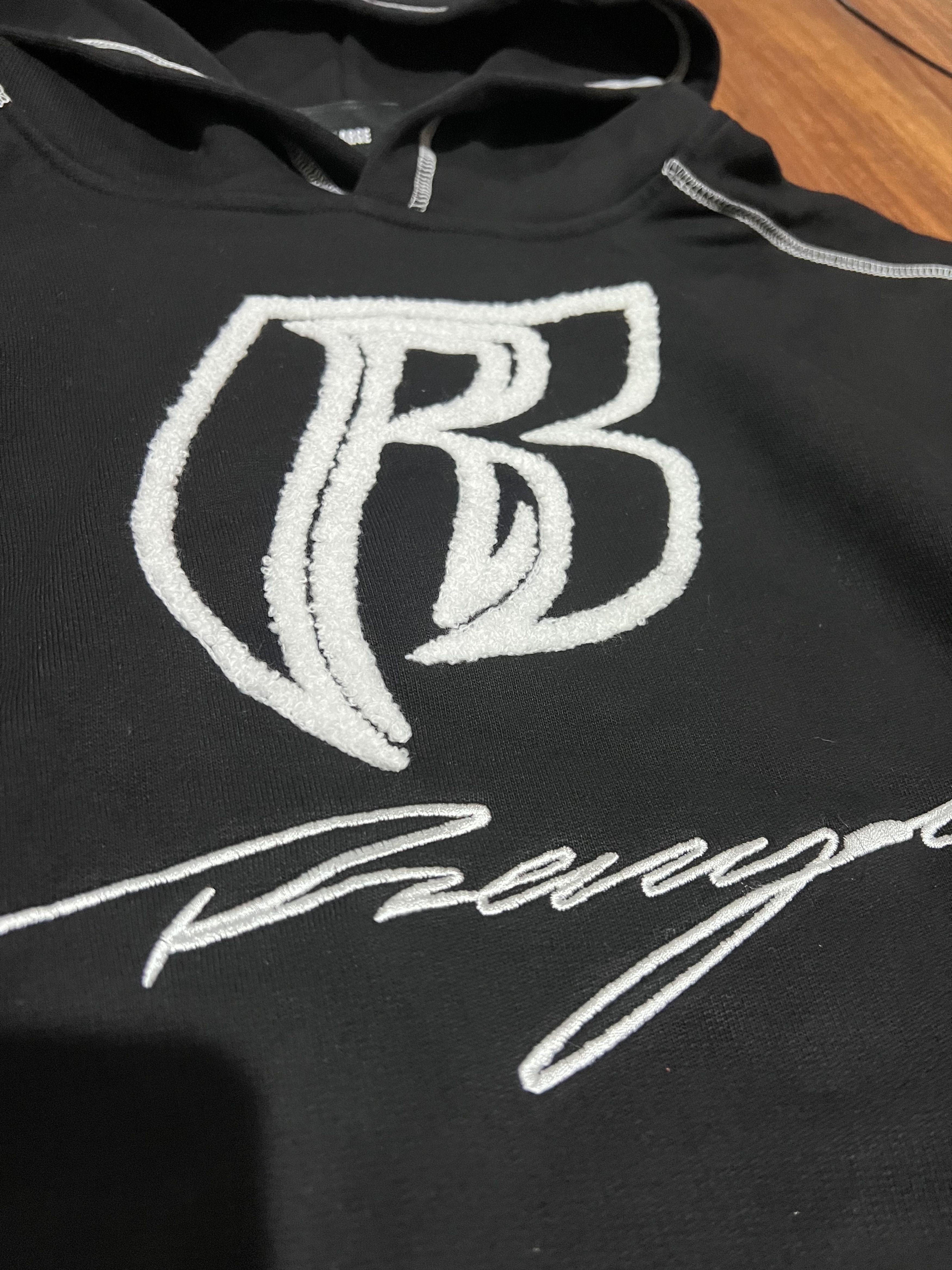 Revenge REVENGE BLACK RYDER CONTRAST STITCH HOODIE Size US L / EU 52-54 / 3 - 3 Thumbnail