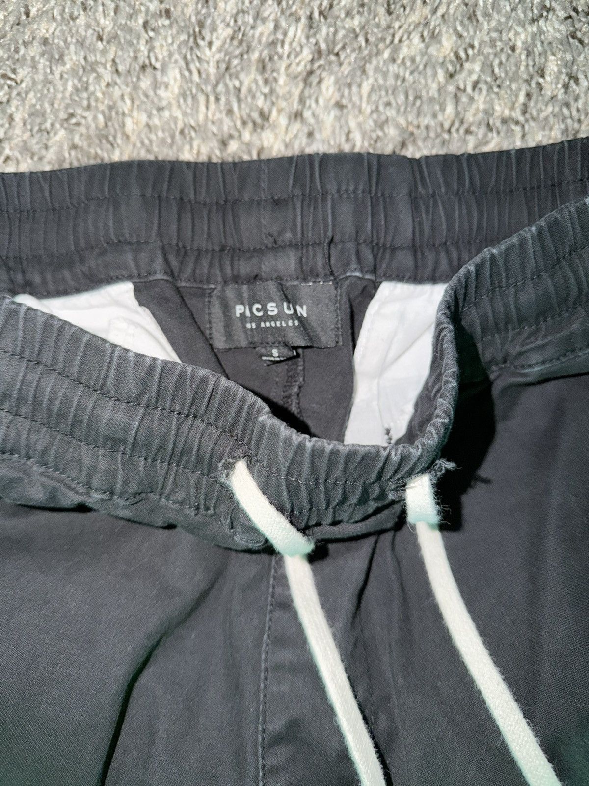 Pacsun PacSun Black Zip Ankle Track Pants (FOG style) Size US 30 / EU 46 - 4 Thumbnail