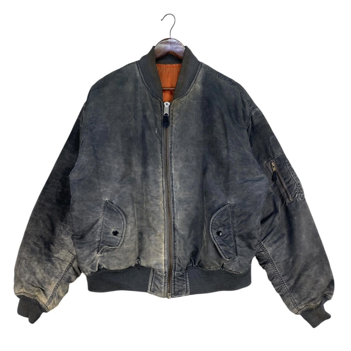 Vintage Vintage Flyer Jacket Intermediate MA-1 Size US L / EU 52-54 / 3 - 1 Thumbnail