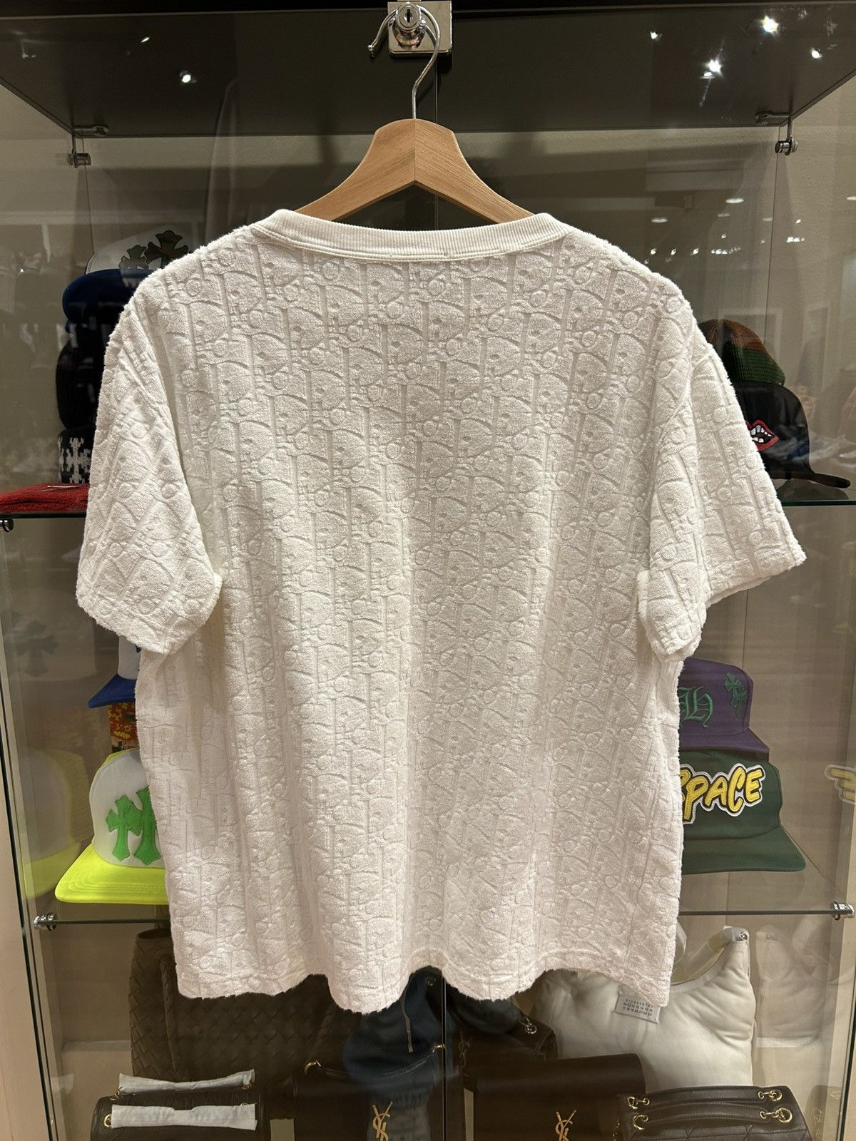 Dior Dior Oblique Relaxed Fit Tee - White Terry Size US S / EU 44-46 / 1 - 2 Thumbnail