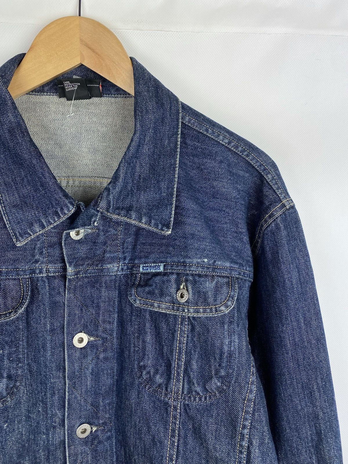 Diesel VTG 90s Diesel men’s denim trucker jacket size XXL Size US XXL / EU 58 / 5 - 8 Thumbnail