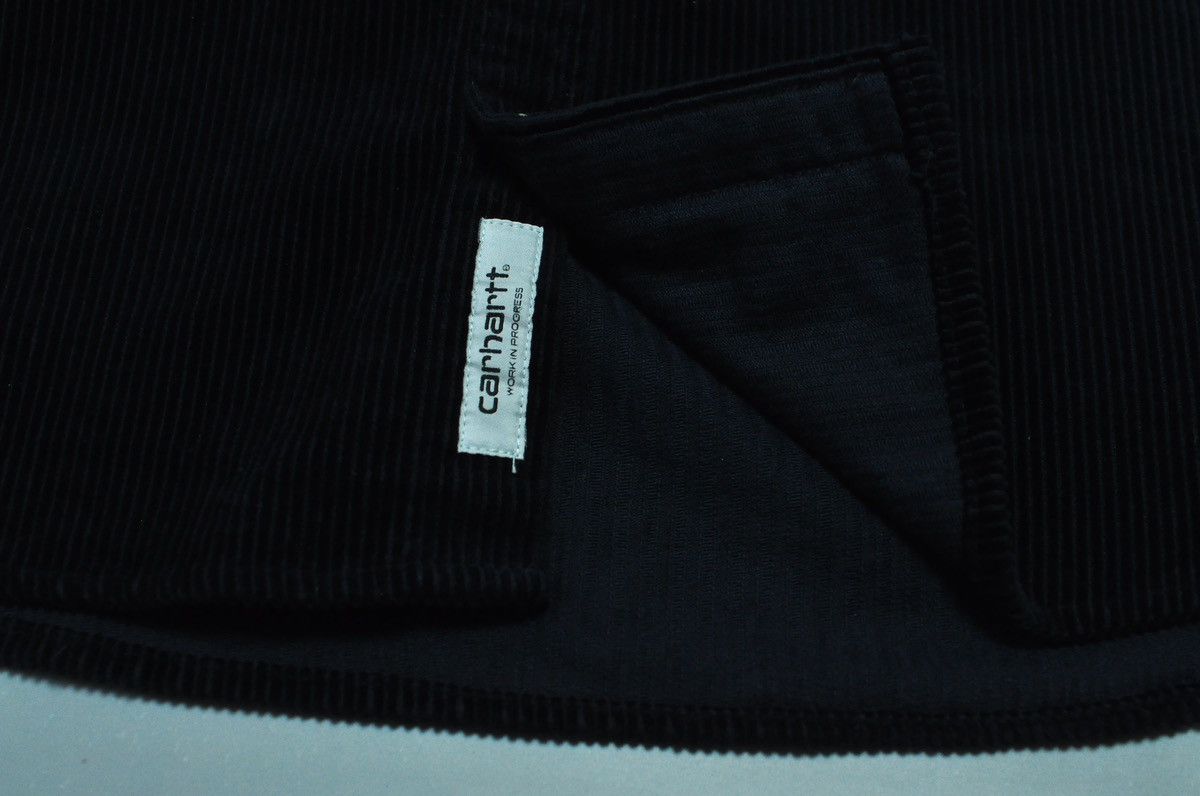 Carhartt × Carhartt Wip Carhartt Corduroy Button Ups Black Shirt Cord Size US XL / EU 56 / 4 - 10 Thumbnail