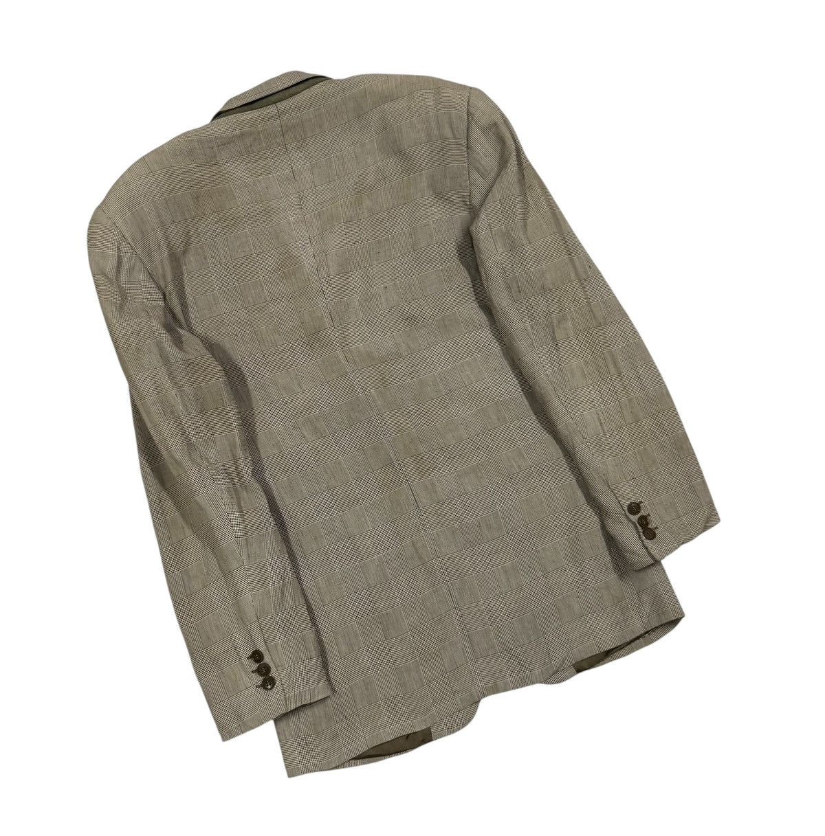 Emporio Armani Vtg🔥Emporio Armani Checkered Blazer Casual Size 48R - 14 Thumbnail