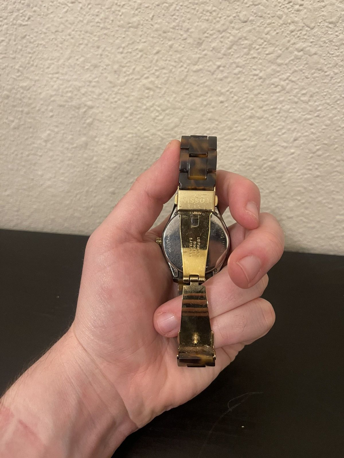 Fossil × Vintage Fossil Watch Womens STELLA Day Date 24H Gem Set Size ONE SIZE - 3 Thumbnail