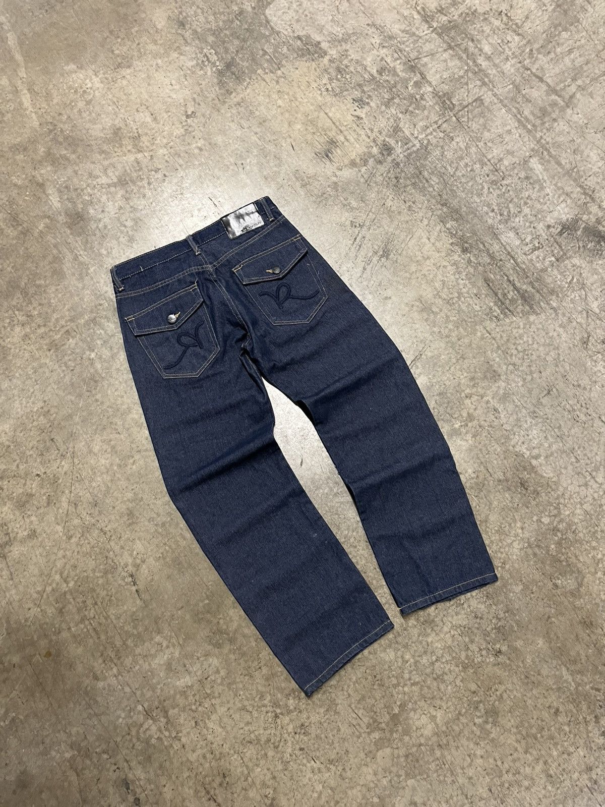 Rocawear × Vintage Rocawear y2k baggy fit denim skater streetwear hype rare Size US 32 / EU 48 - 4 Thumbnail