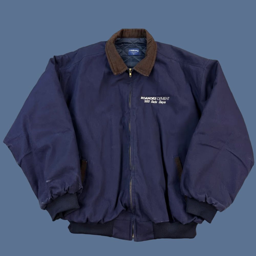 Holloway Vintage Holloway Jacket Mens XL Duck Canvas Quilt Lined Work Wear Bomber USA 90s Size US XL / EU 56 / 4 - 1 Thumbnail