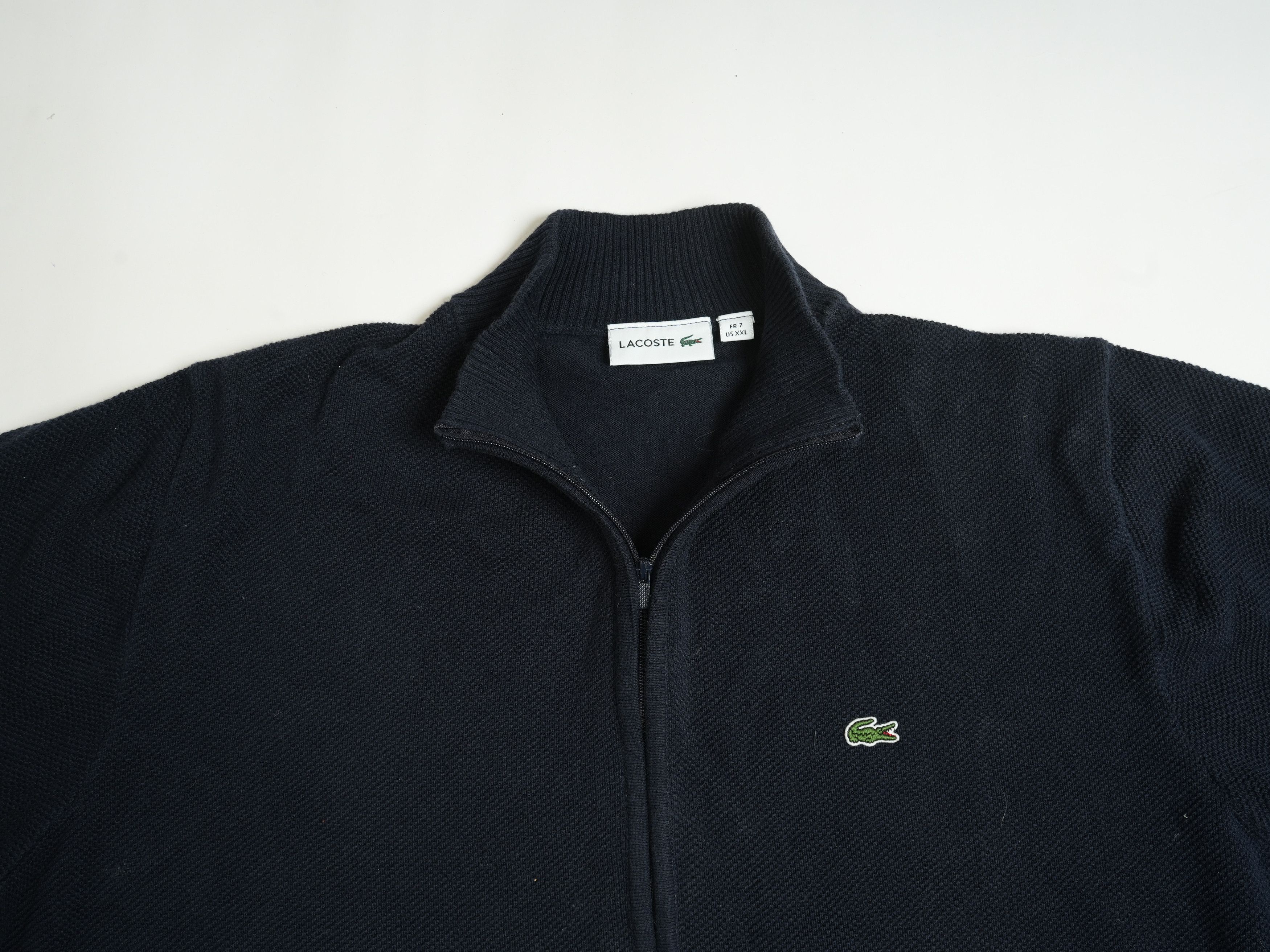 Lacoste Lacoste Full Zip Sweater Jumper Size US XXL / EU 58 / 5 - 3 Thumbnail