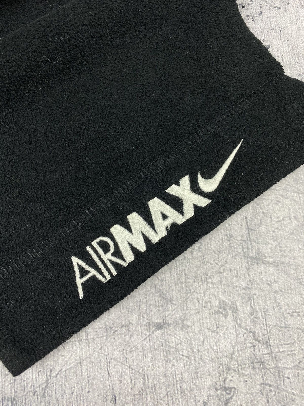 Nike × Nike ACG × Vintage Vintage 00s Nike Air Max Drill y2k Fleece Scarf Size ONE SIZE - 3 Thumbnail