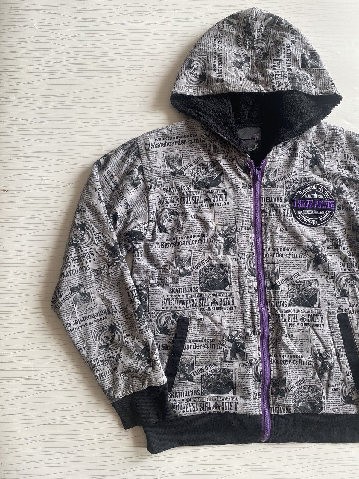 If Six Was Nine × Japanese Brand Japanese Begum Aop Fleece Hooded Zip Size US M / EU 48-50 / 2 - 3 Thumbnail