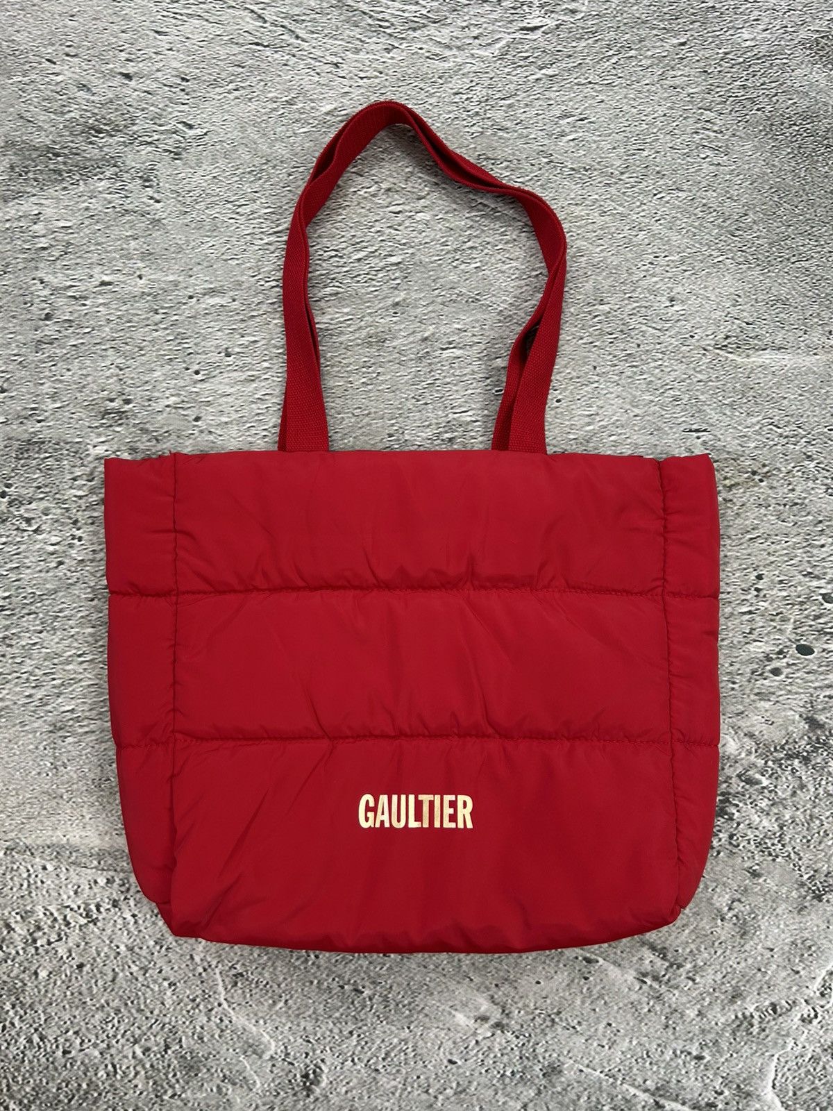 Jean Paul Gaultier Jean Paul Gaultier tote bag puffy red Size ONE SIZE - 1 Thumbnail