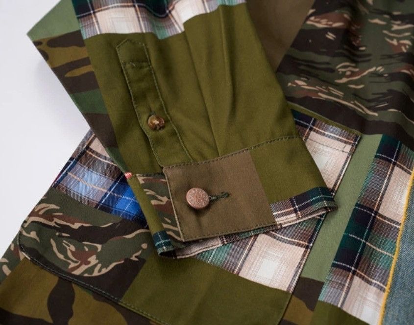 Japanese Brand Military cardigan limited edition readymade Size US L / EU 52-54 / 3 - 2 Thumbnail