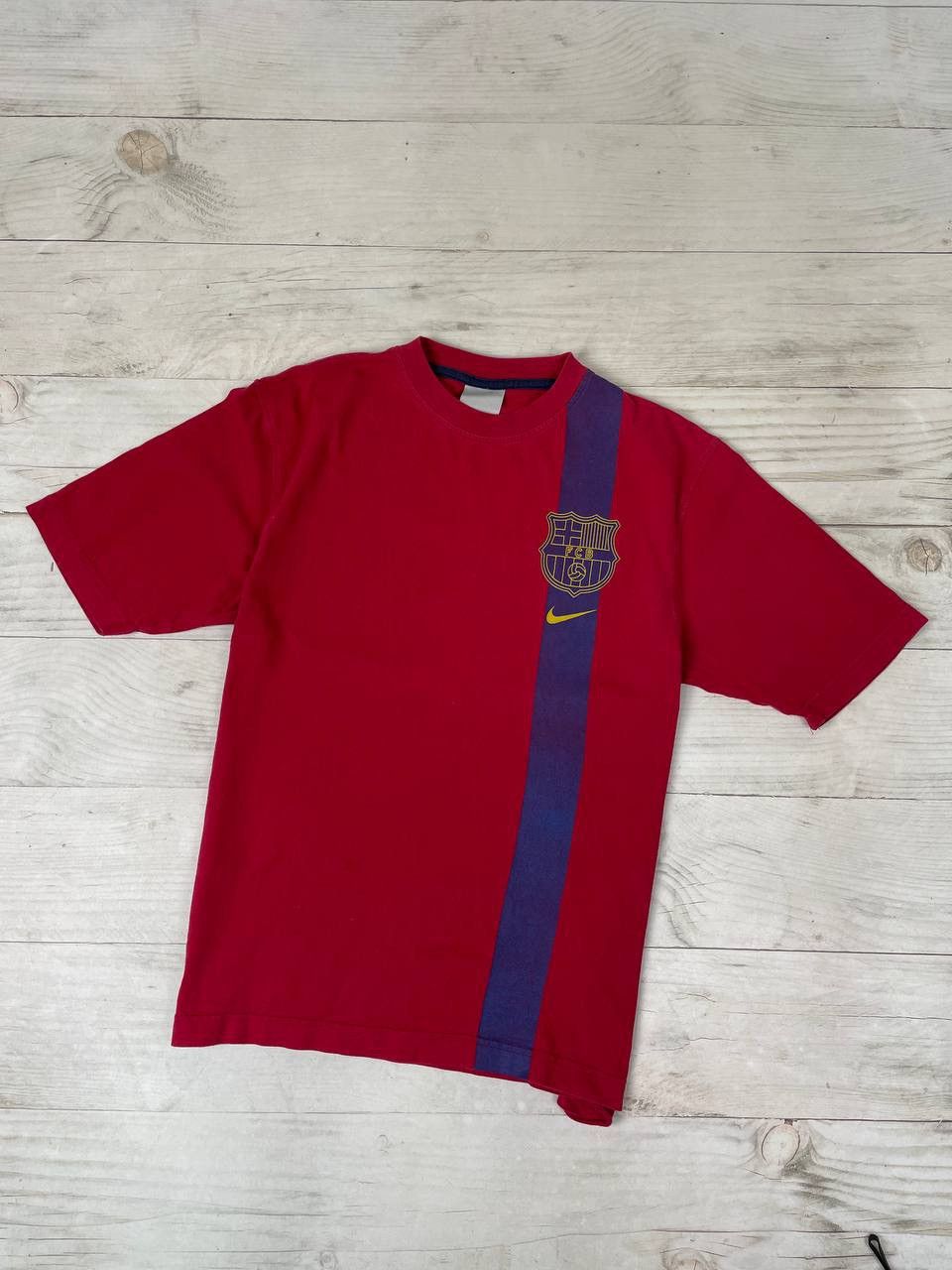 Nike Vintage Nike FC Barcelona Football T-Shirt 00s Soccer Size US M / EU 48-50 / 2 - 1 Thumbnail