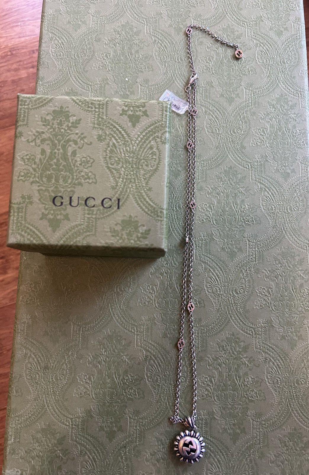 Gucci Gucci Cosmogine Interlocking G Necklace Size ONE SIZE - 8 Thumbnail