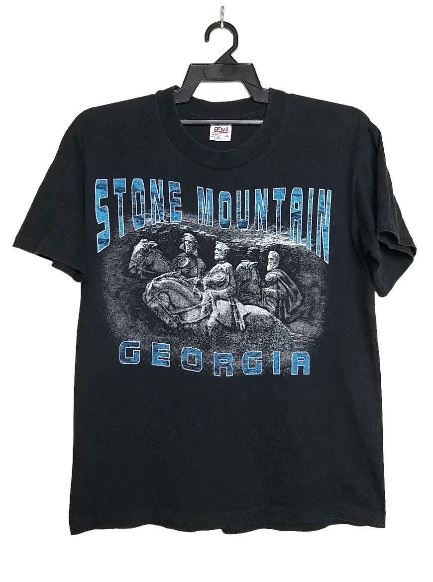 Vintage GRAIL🔥VINTAGE 90s STONE MOUNTAIN GEORGIA T SHIRT Size US M / EU 48-50 / 2 - 1 Thumbnail