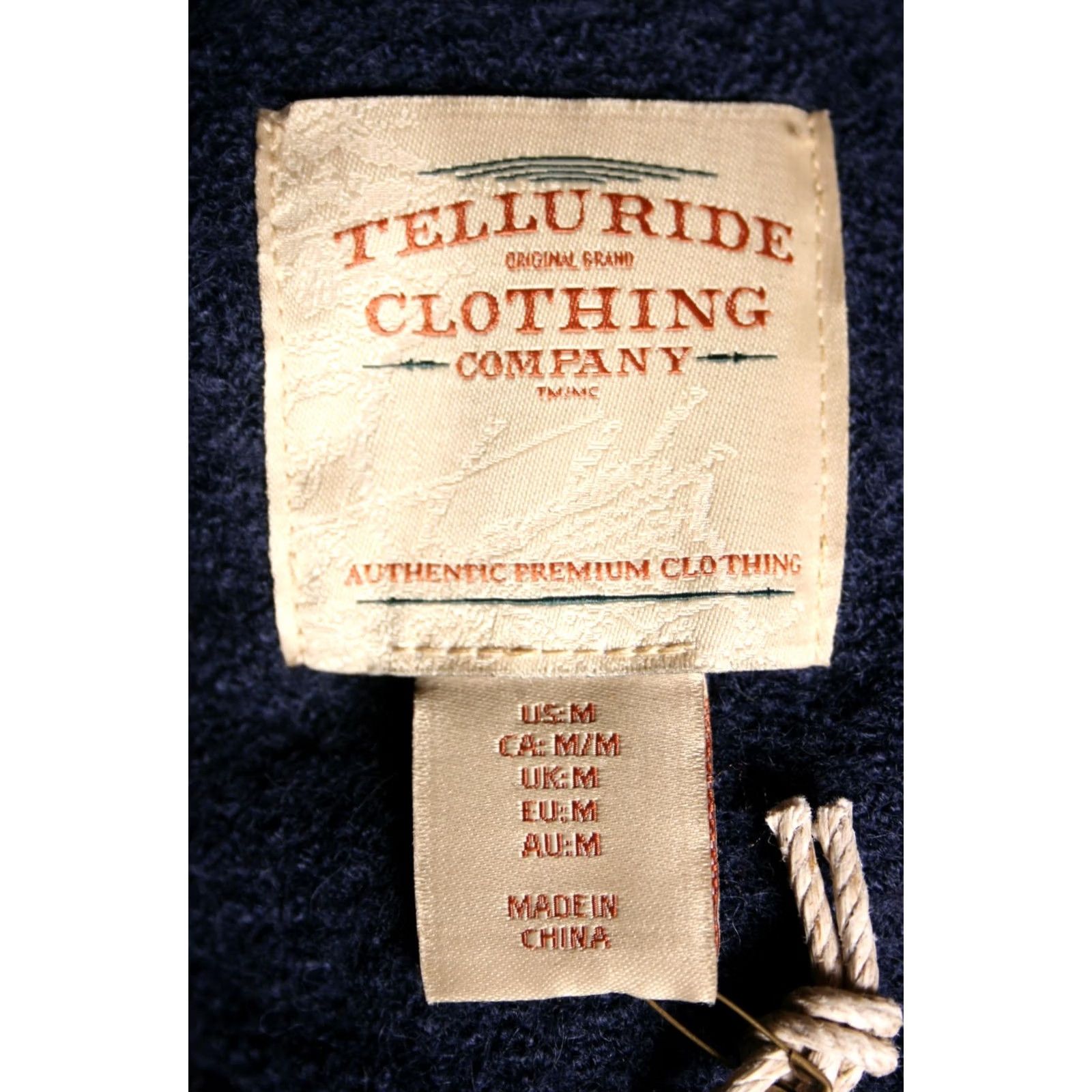 Vintage Telluride Clothing Co. Blue Wool Blend Snap Button Shirt Jacket M Shacket Mens Size US M / EU 48-50 / 2 - 7 Thumbnail