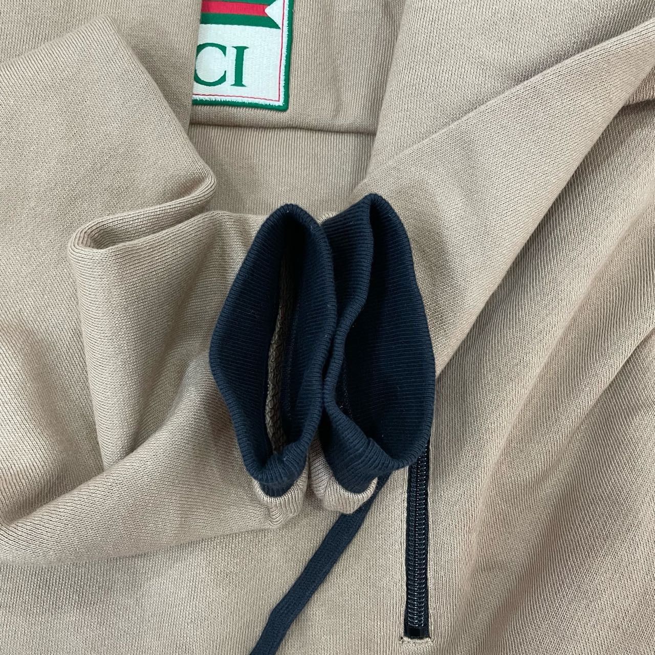 Gucci Gucci Khaki new half-zipper sweatshirt 2501-Nextarrow Size US S / EU 44-46 / 1 - 4 Thumbnail