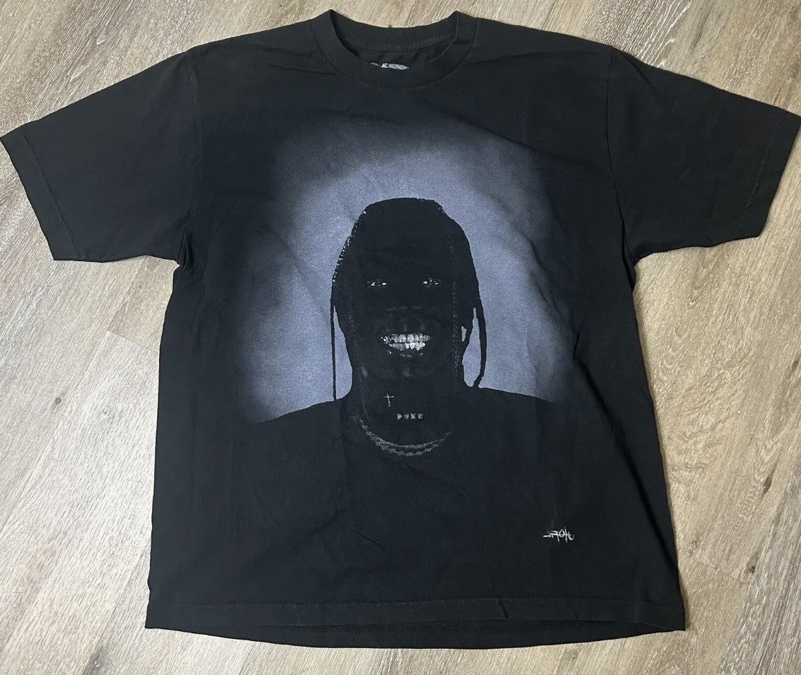 ミュージシャン Travis Scott Free the rage Tee L TRAVIS SCOTT FREE THE RAGE LL TEE / OFF-BLACK - WEARCOME
