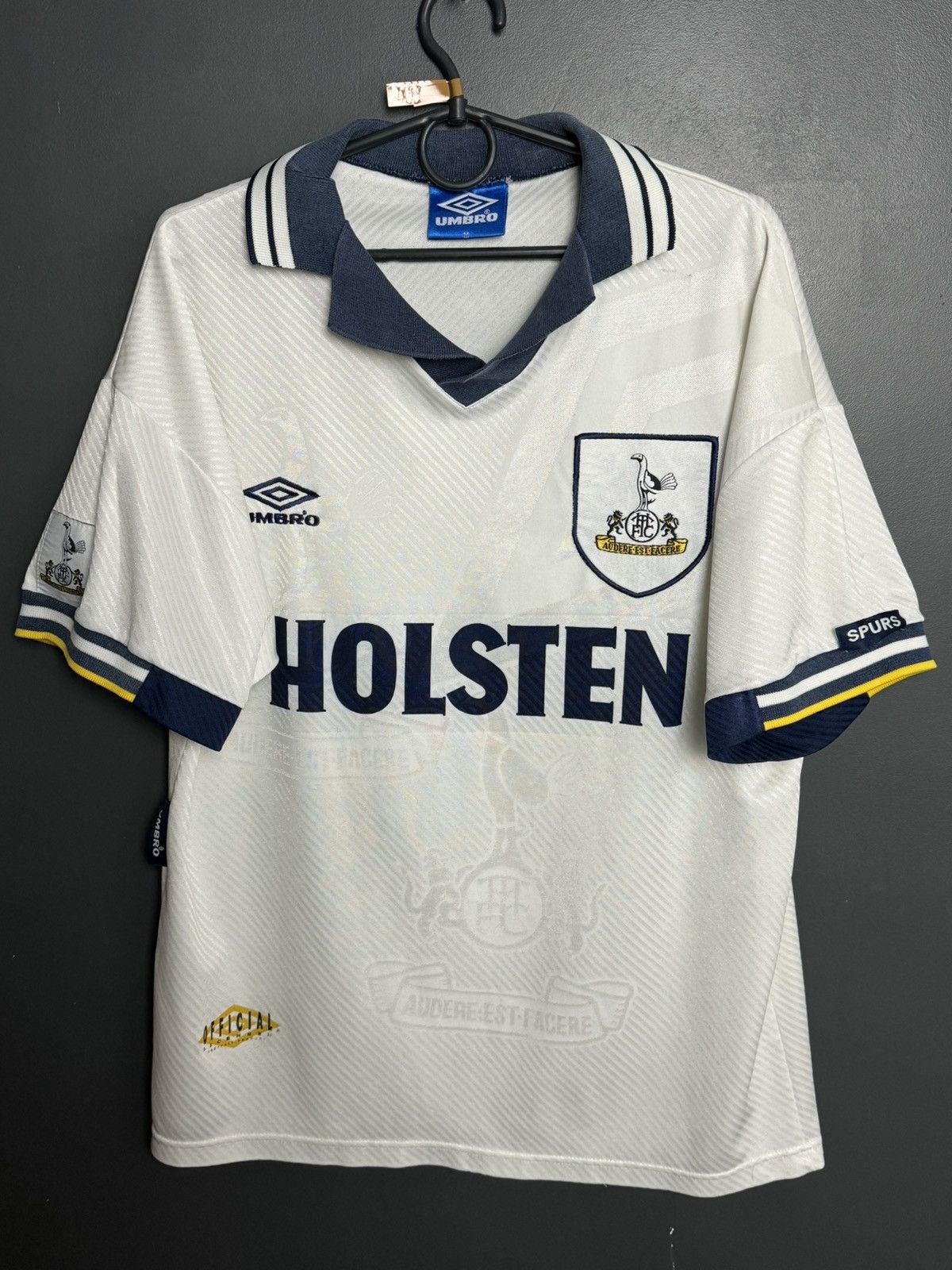 Umbro Tottenham Hotspur 93/95 Home Football Jersey Size US M / EU 48-50 / 2 - 1 Thumbnail