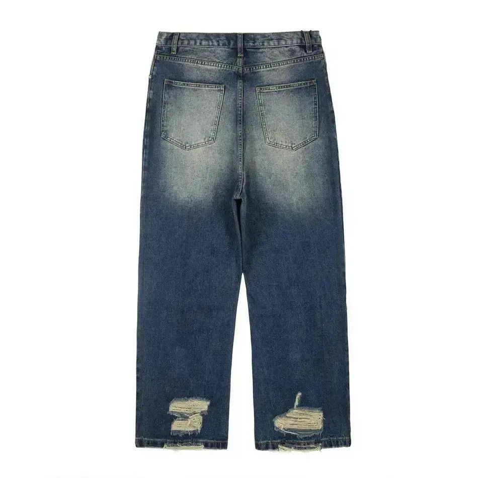 Japanese Brand Oversized jeans baggy cargo pants hip-hop style wide leg Y2K Size US 30 / EU 46 - 6 Thumbnail
