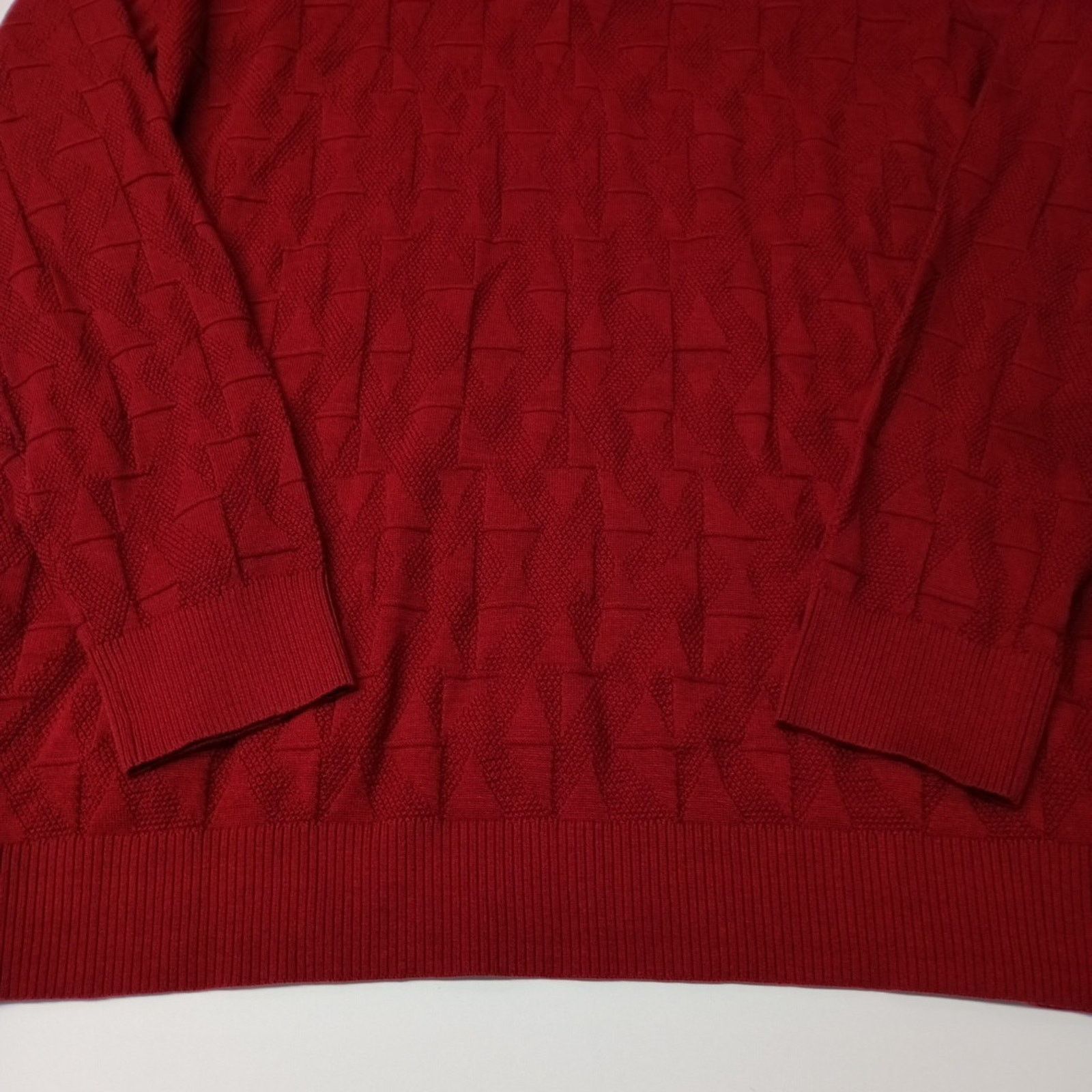 Other Shaquille O'Neal 1/4 Zip Flag Red Sweater Men's Size 3XLT Size US XXL / EU 58 / 5 - 2 Thumbnail