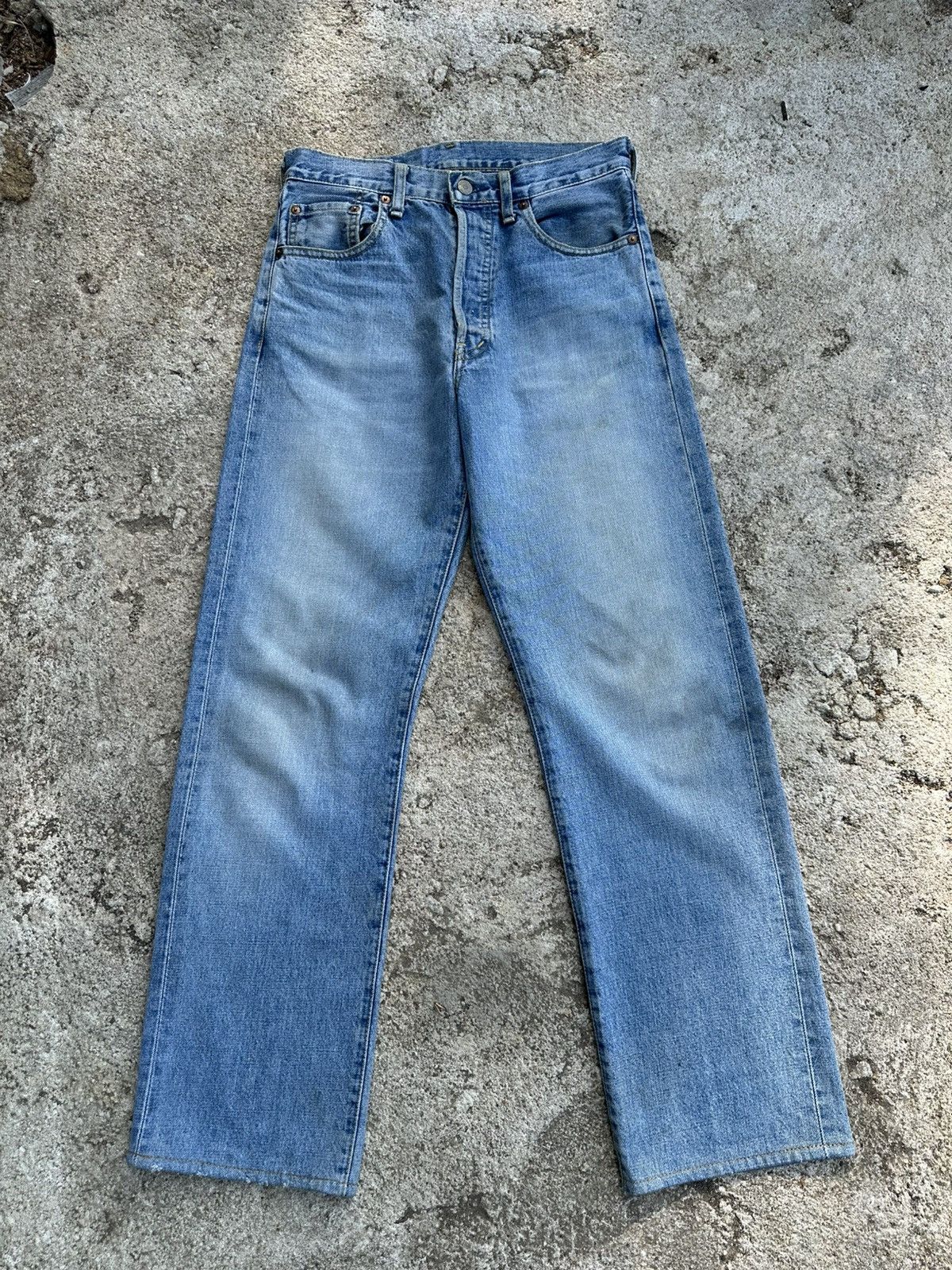 Levi's Vintage Clothing Vintage Levis 503B XX Big E Japan Selvedge Jeans W29 Size US 29 - 3 Thumbnail