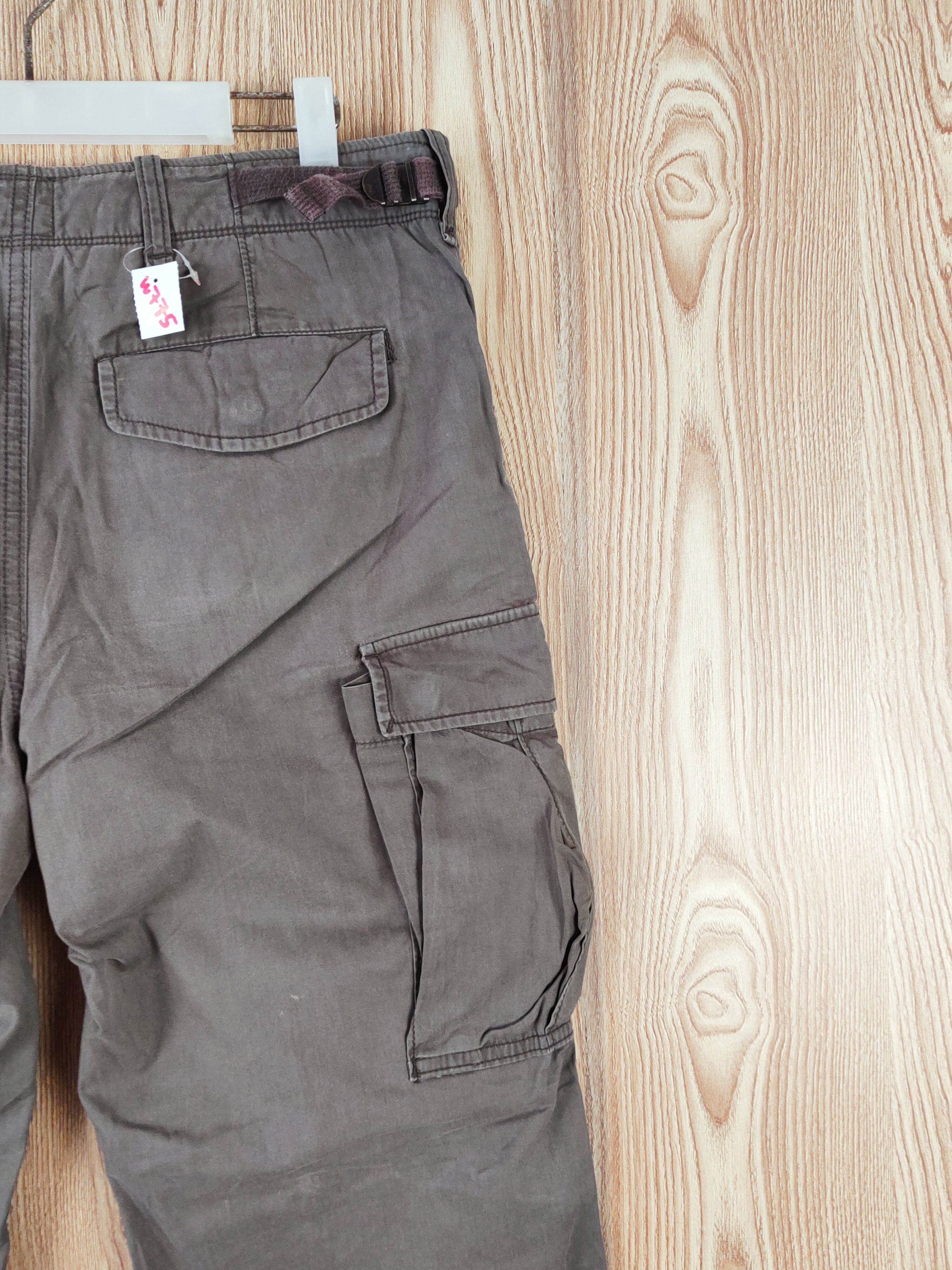 Gap Gap Dark Brown Multipocket Tactical Cargo Pants #W775 Size US 31 - 10 Thumbnail