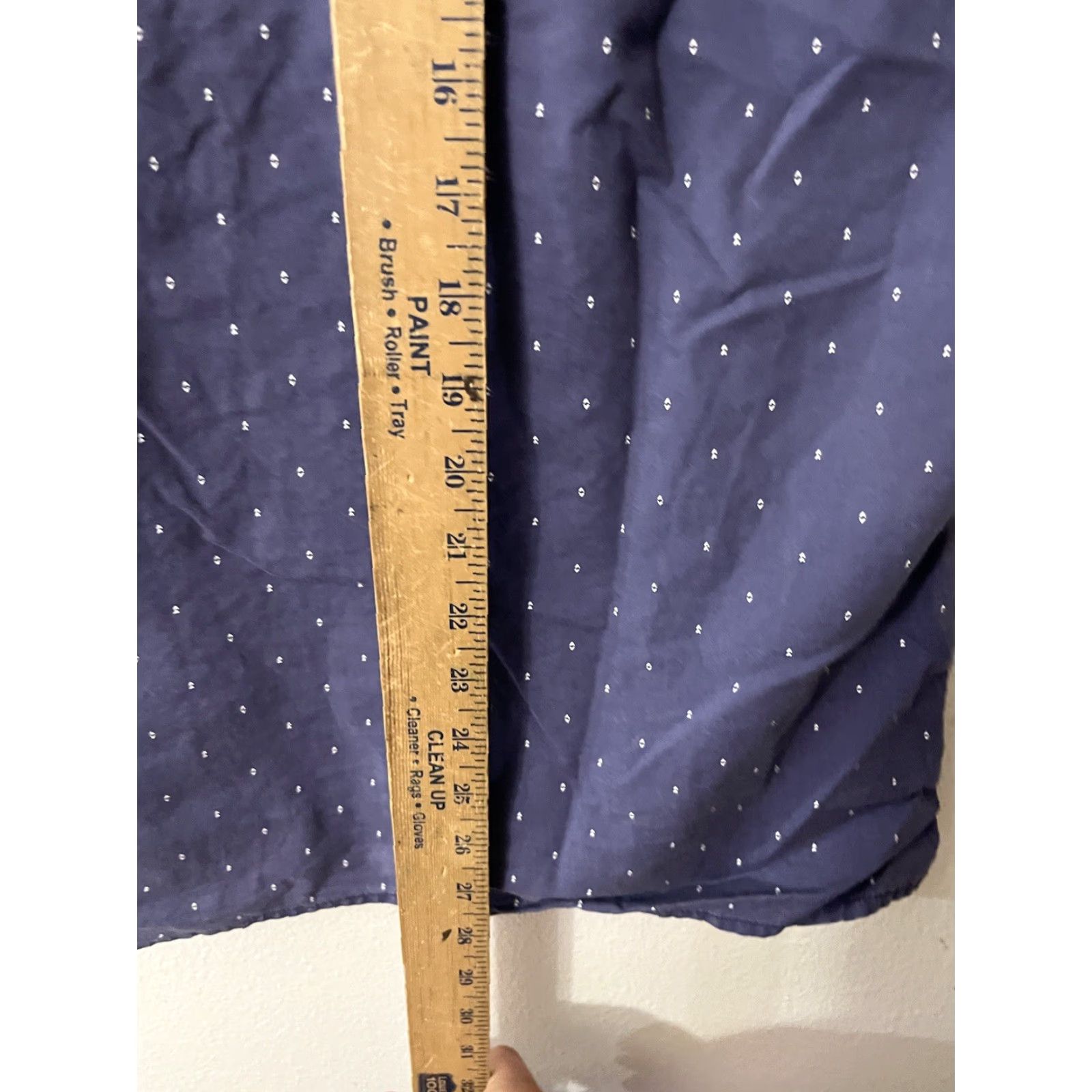 American Eagle Outfitters American Eagle Outfitters Shirt Men L Blue Button-Up Short Sleeve Pocket Graphic Print Cotton Blend Casual Mens Size US L / EU 52-54 / 3 - 4 Thumbnail