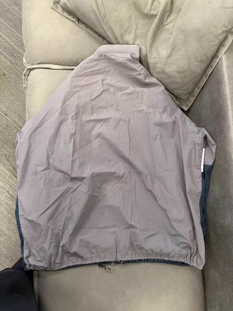 Balenciaga Balenciaga size 39 Grey and Blue Patchwork Windbreaker Size US S / EU 44-46 / 1 - 2 Thumbnail