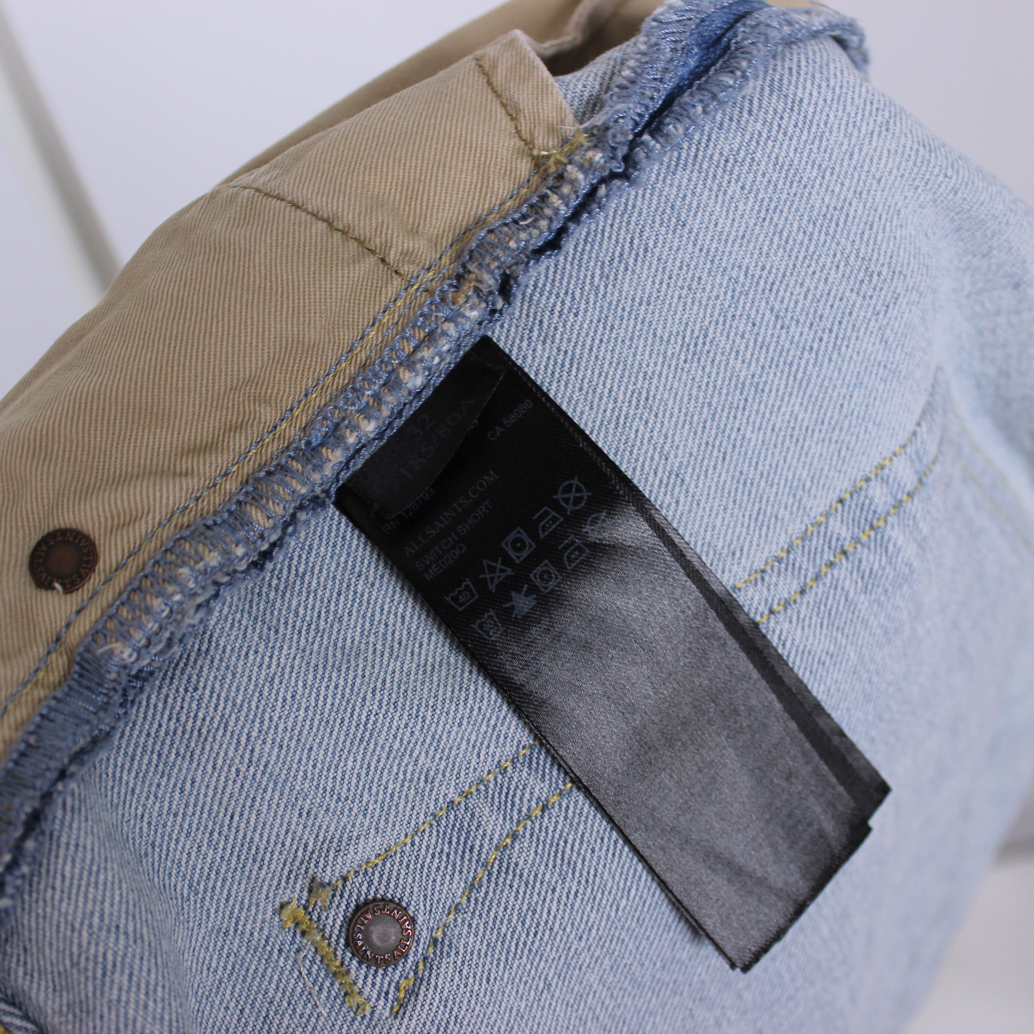 Allsaints Allsaints switch short denim men 32 Size US 32 / EU 48 - 9 Thumbnail