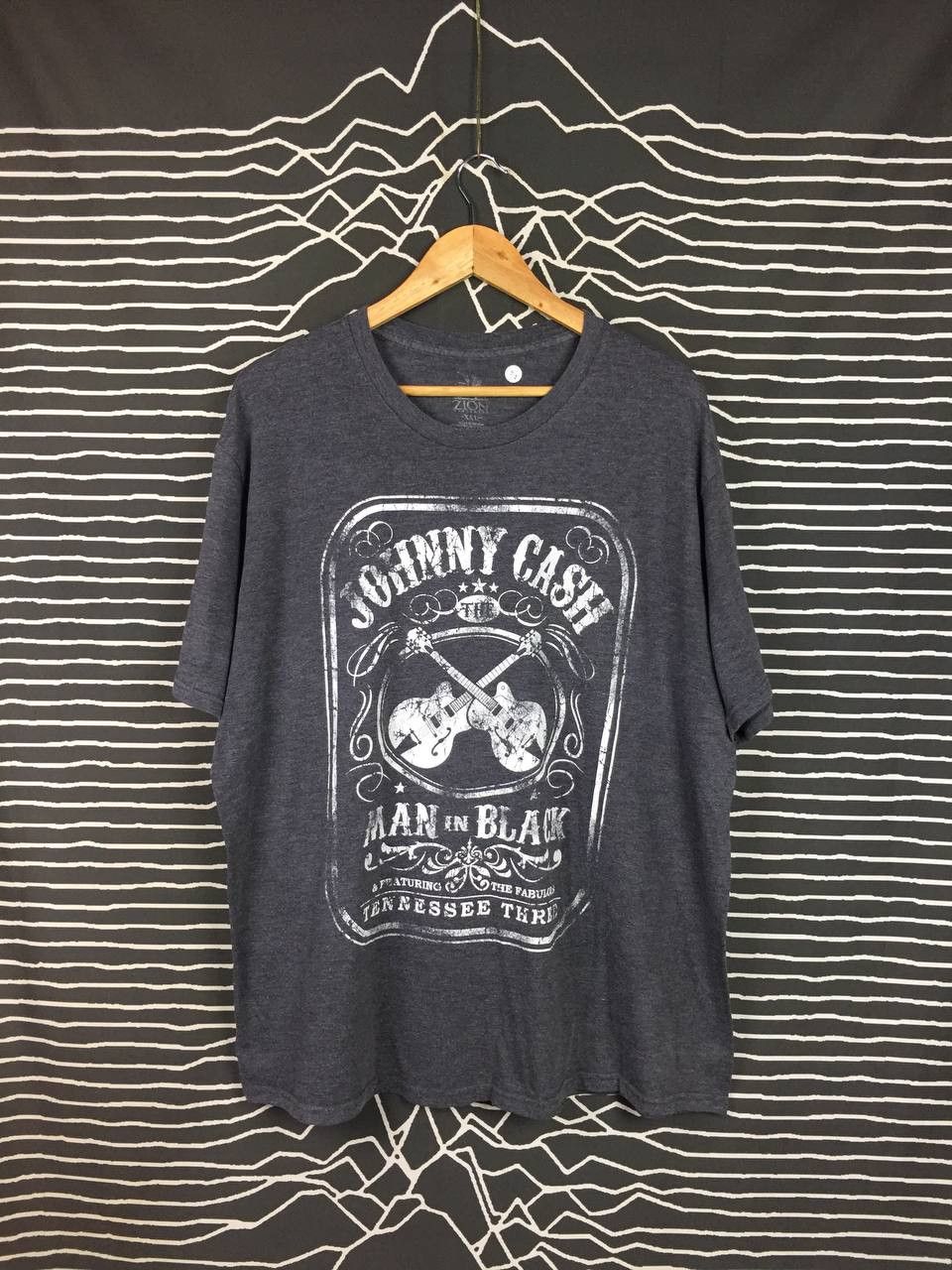 Band Tees × Zion Rootswear Johnny Cash Man In Black Tennessee Three Zion Rootswear Tee Size US XXL / EU 58 / 5 - 1 Thumbnail