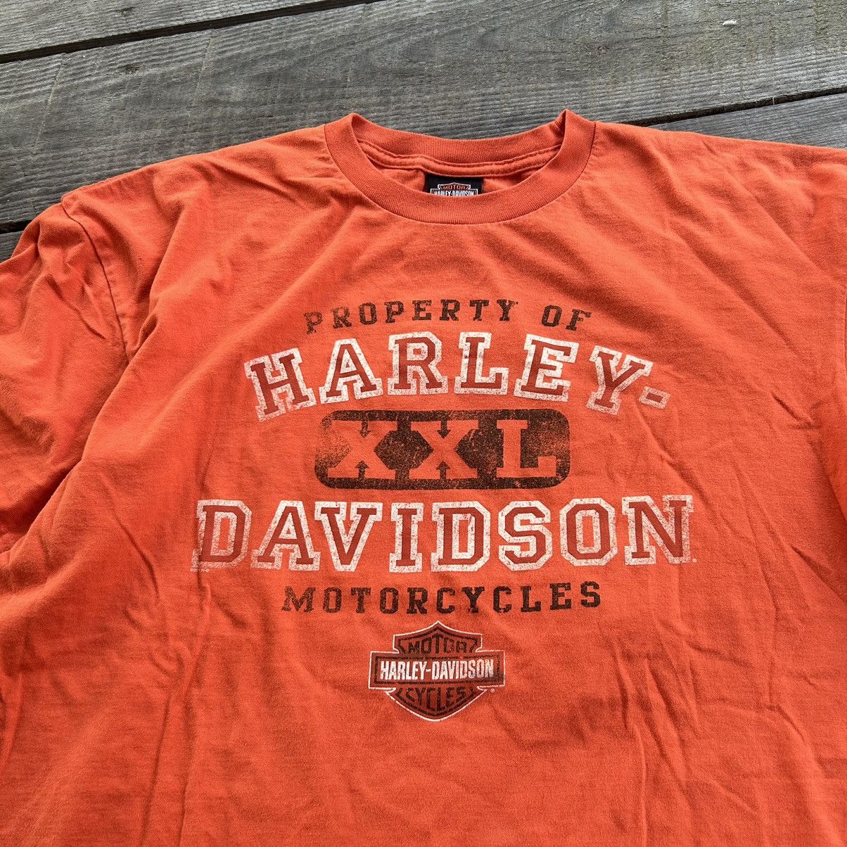 Harley Davidson × Vintage Vintage Y2K Harley Davidson Biker Augusta Georgia T Shirt Size US XXL / EU 58 / 5 - 3 Thumbnail