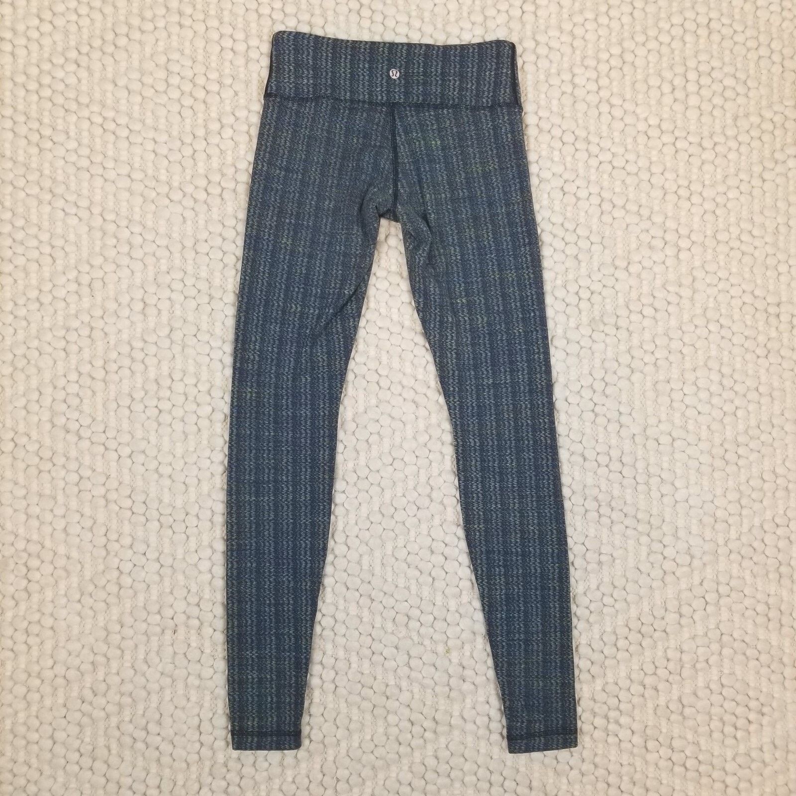 Lululemon Lululemon Wunder Under Pant Ziggy Wee August Inkwell Size 27" / US 4 / IT 40 - 3 Thumbnail
