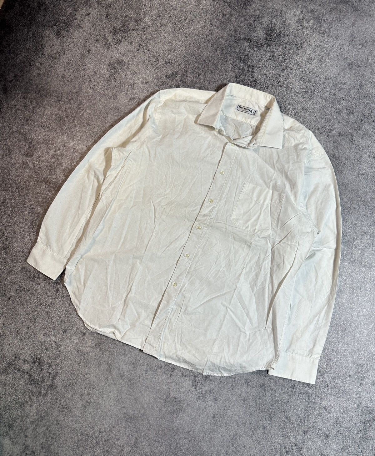 Burberry × Vintage Vintage Burberry’s Luxury Button Up Shirts Streetwear Rare L Size US L / EU 52-54 / 3 - 1 Thumbnail