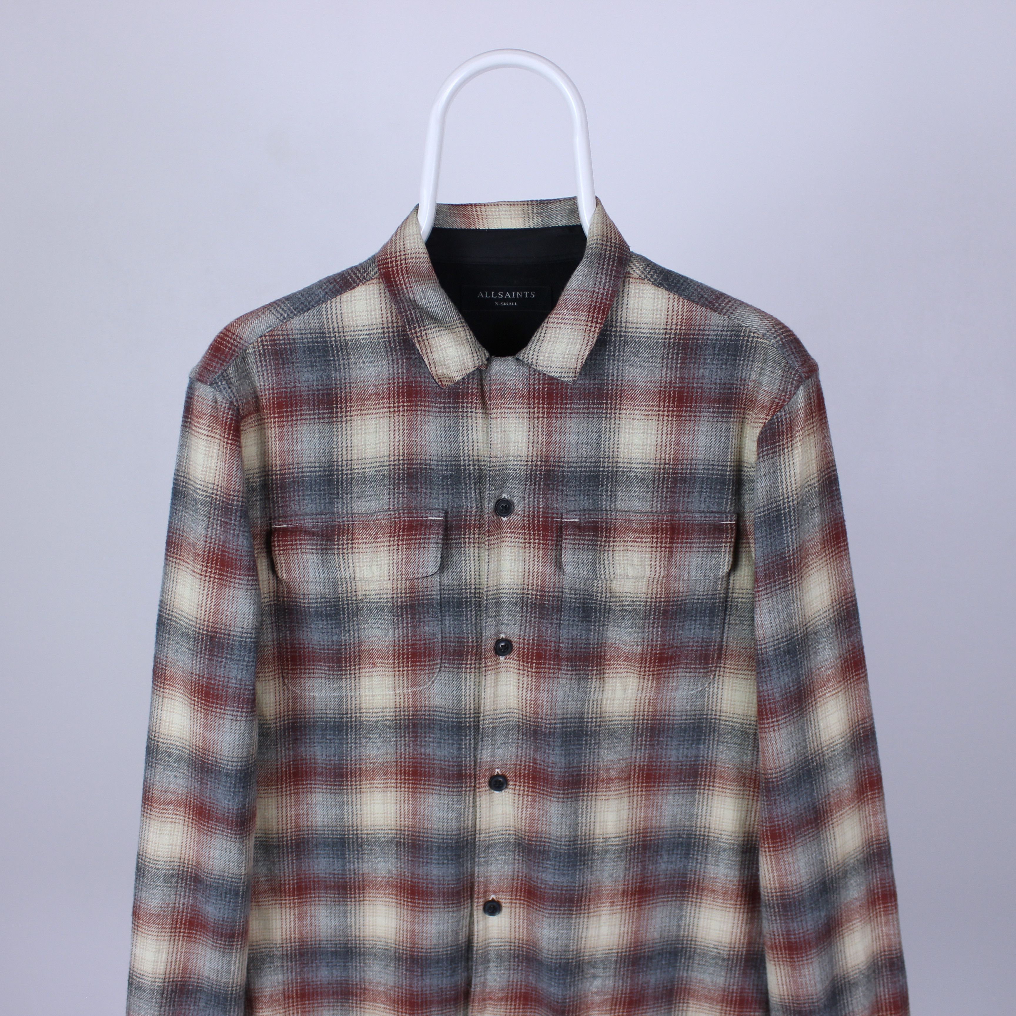 Allsaints Allsaint flannel shirt buttons ups heavy XS cotton Size US XS / EU 42 / 0 - 2 Thumbnail