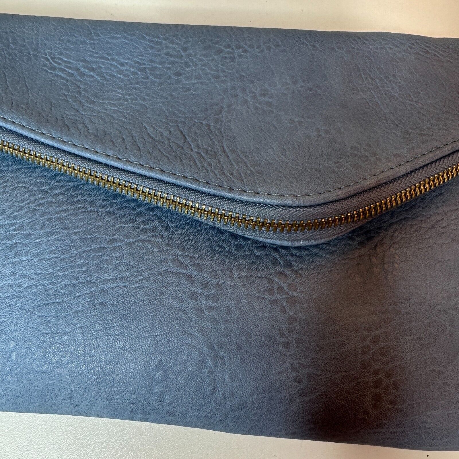Other Urban Expressions Stella Blue Pebble Stripe Interior Clutch Size ONE SIZE - 3 Thumbnail