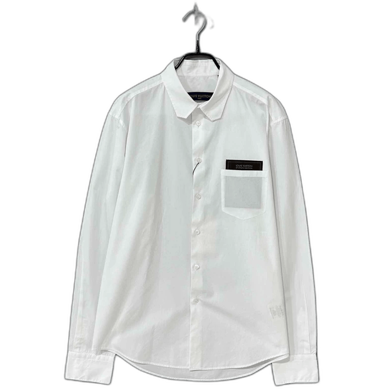 Louis Vuitton White Long Sleeve Shirt
