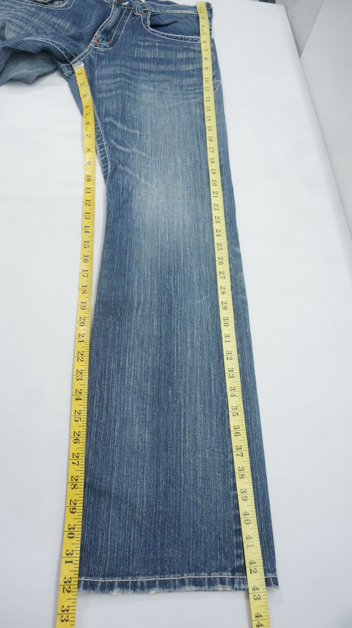 Edwin 🔥 Edwin Exclusive Vintage XVS EXV342 Flared Bootcut Jeans Size US 30 / EU 46 - 11 Thumbnail