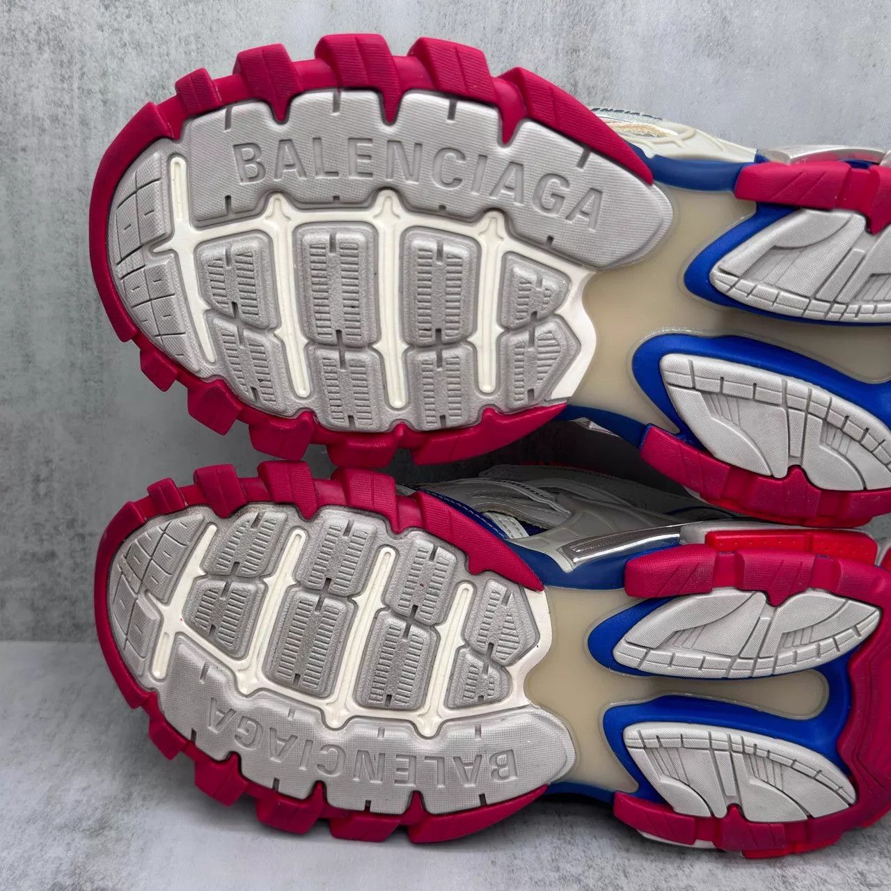 Balenciaga Balenciaga Track Red Blue Gundam 37 98N Original Box & Accs Size US 6.5 / IT 36.5 - 8 Thumbnail