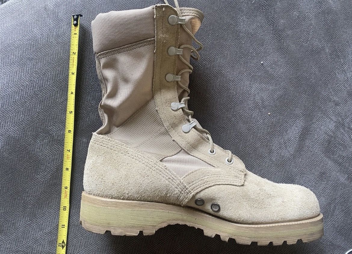 Other Vintage Desert Tan Military Combat Boots Size US 10 / EU 43 - 10 Thumbnail