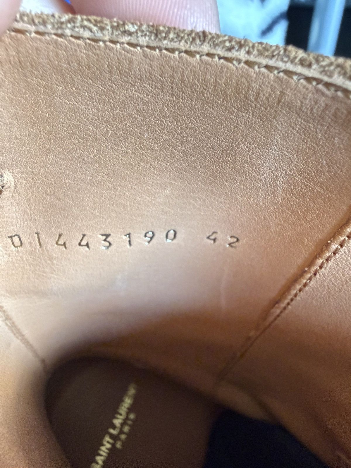 Saint Laurent Paris $1.45k Saint Laurent Wyatt Harness boots 42 tan beige Grail Size US 9 / EU 42 - 14 Thumbnail