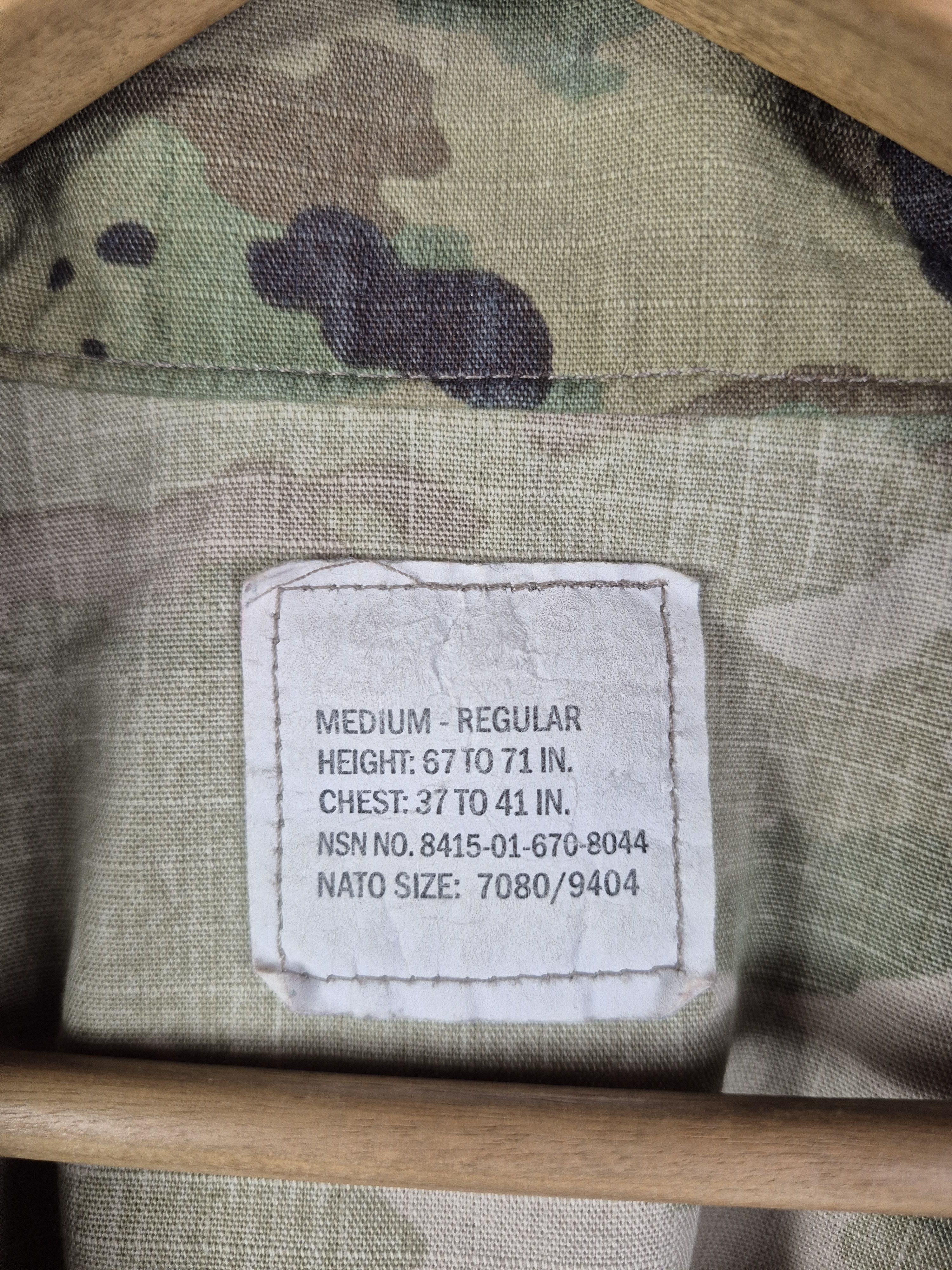Vintage 🔥 Vintage Army Camo Combat Uniform Size US M / EU 48-50 / 2 - 21 Thumbnail