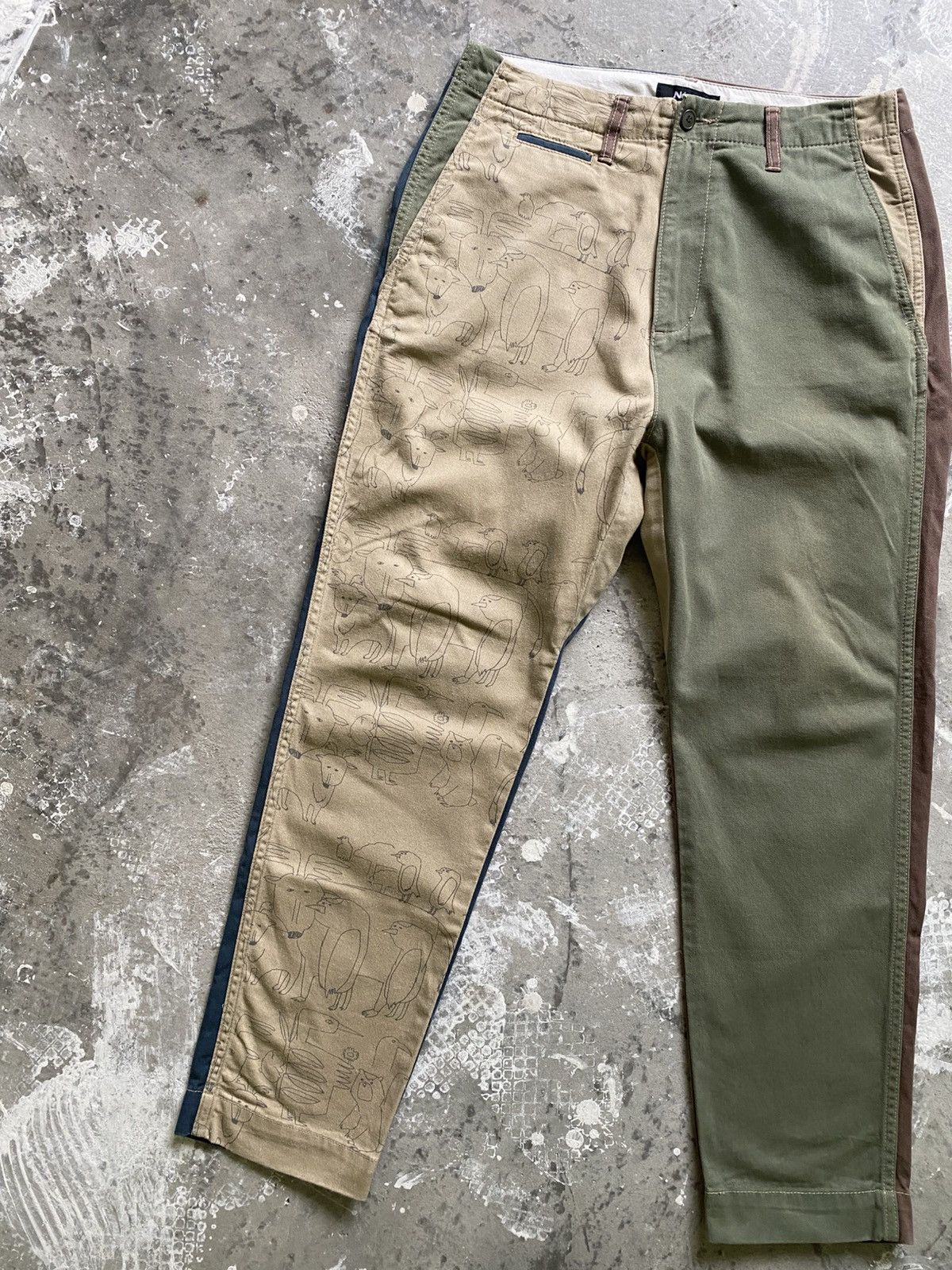 Issey Miyake × Ne-Net × Vintage Vintage Ne-Net By Issey Miyake 4 Tones Pants Size US 30 / EU 46 - 2 Thumbnail