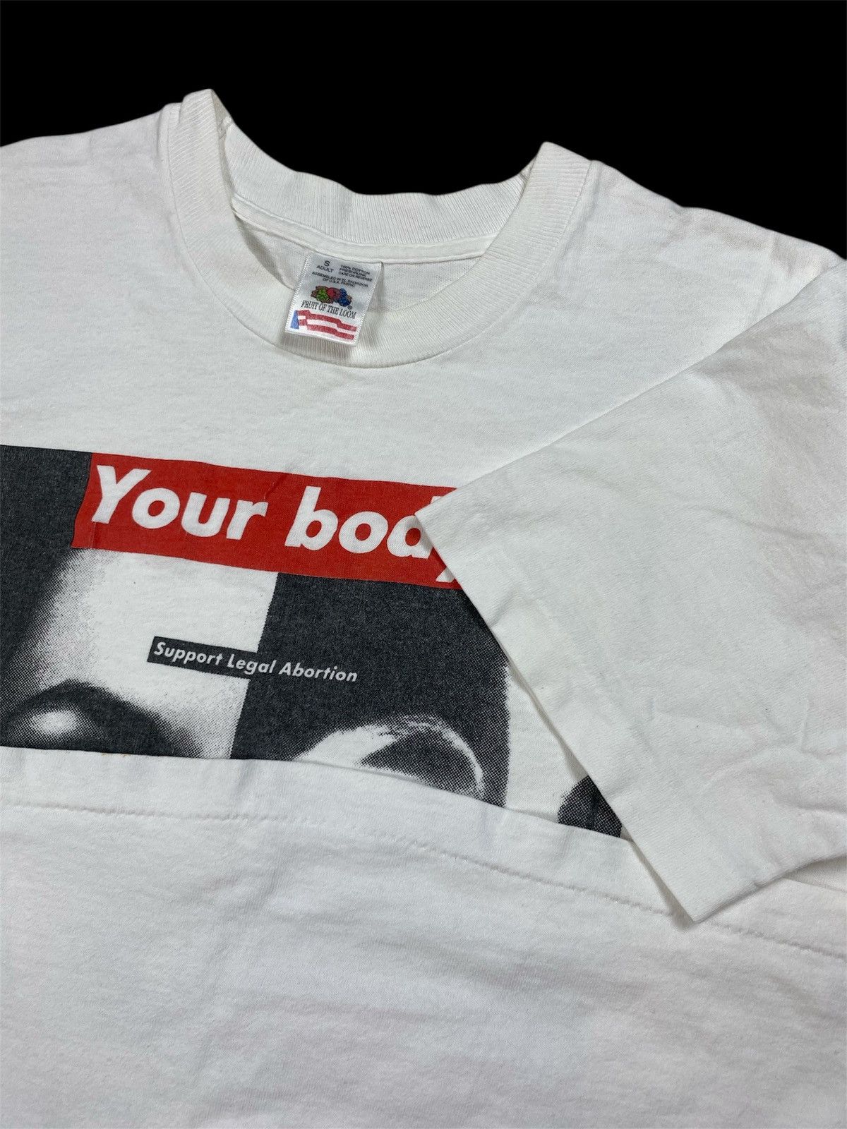 Barbara Kruger Vintage Barbara Kruger Your body is a battleground T-Shirt Size US S / EU 44-46 / 1 - 13 Thumbnail