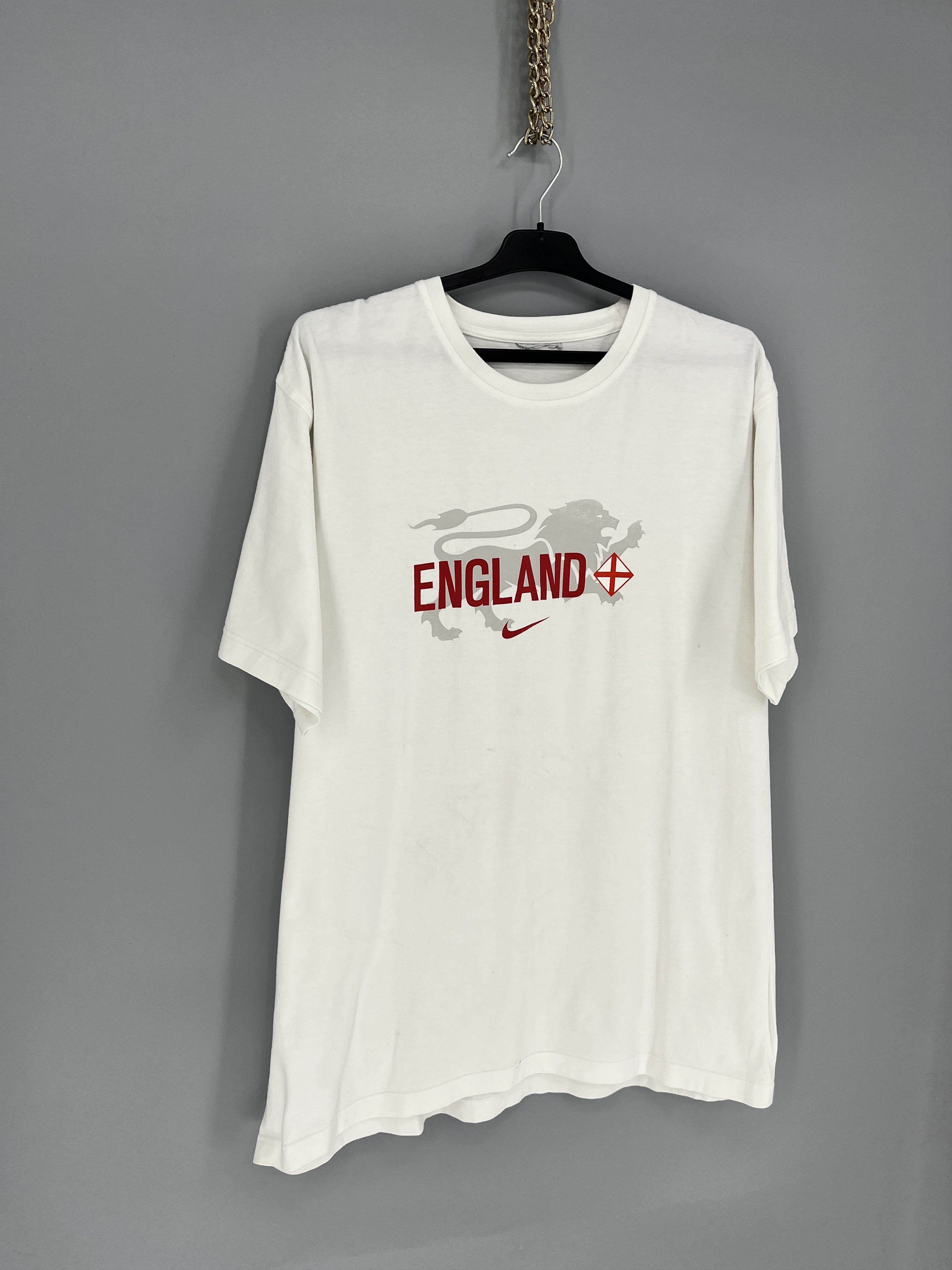 Nike × Vintage Vintage Nike England Rooney football tee Size US XL / EU 56 / 4 - 2 Thumbnail