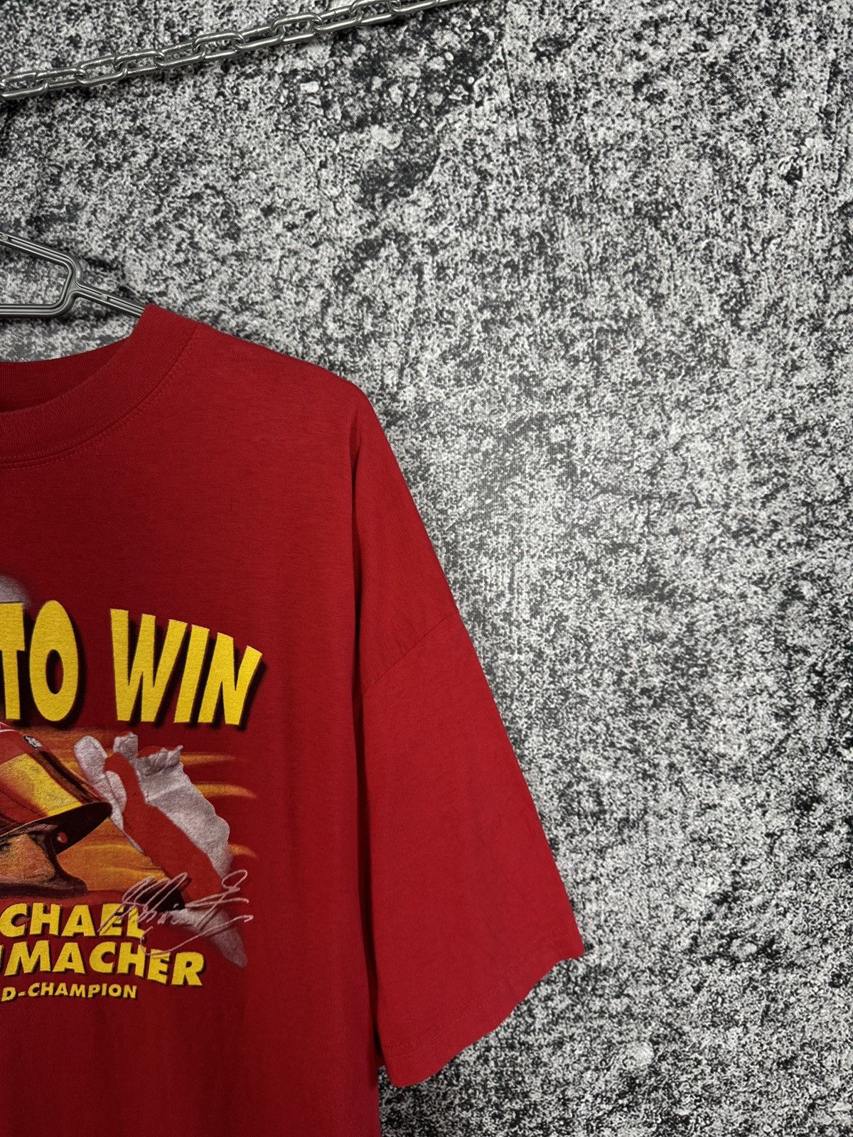 Formula 1 Michael Schumacher Racing T-Shirt Race To Win F1 Size XXL Size US XXL / EU 58 / 5 - 2 Thumbnail
