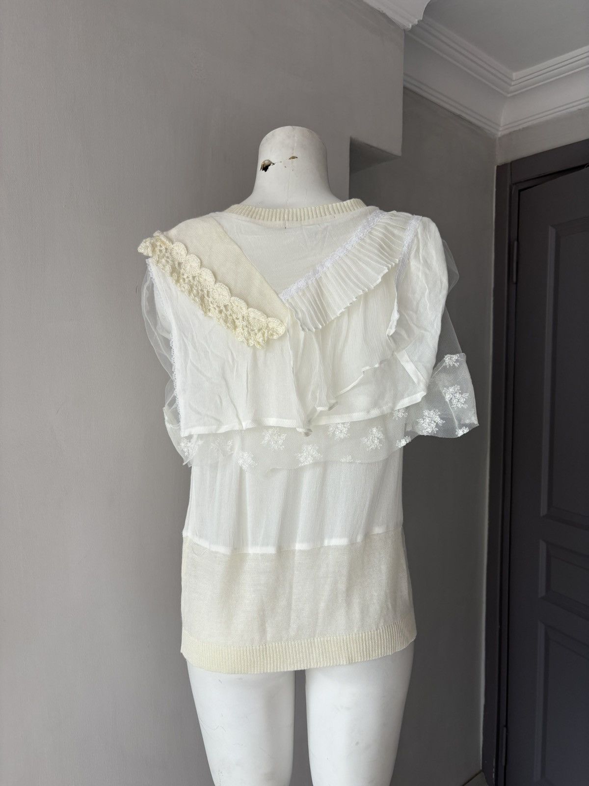 Vintage Vintage silk blouse Size L / US 10 / IT 46 - 4 Thumbnail