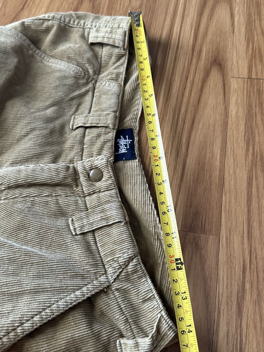Stussy 1990-Stüssy 3D Cargos Made in China Corduroys Cargo Pant Size US 29 - 25 Thumbnail