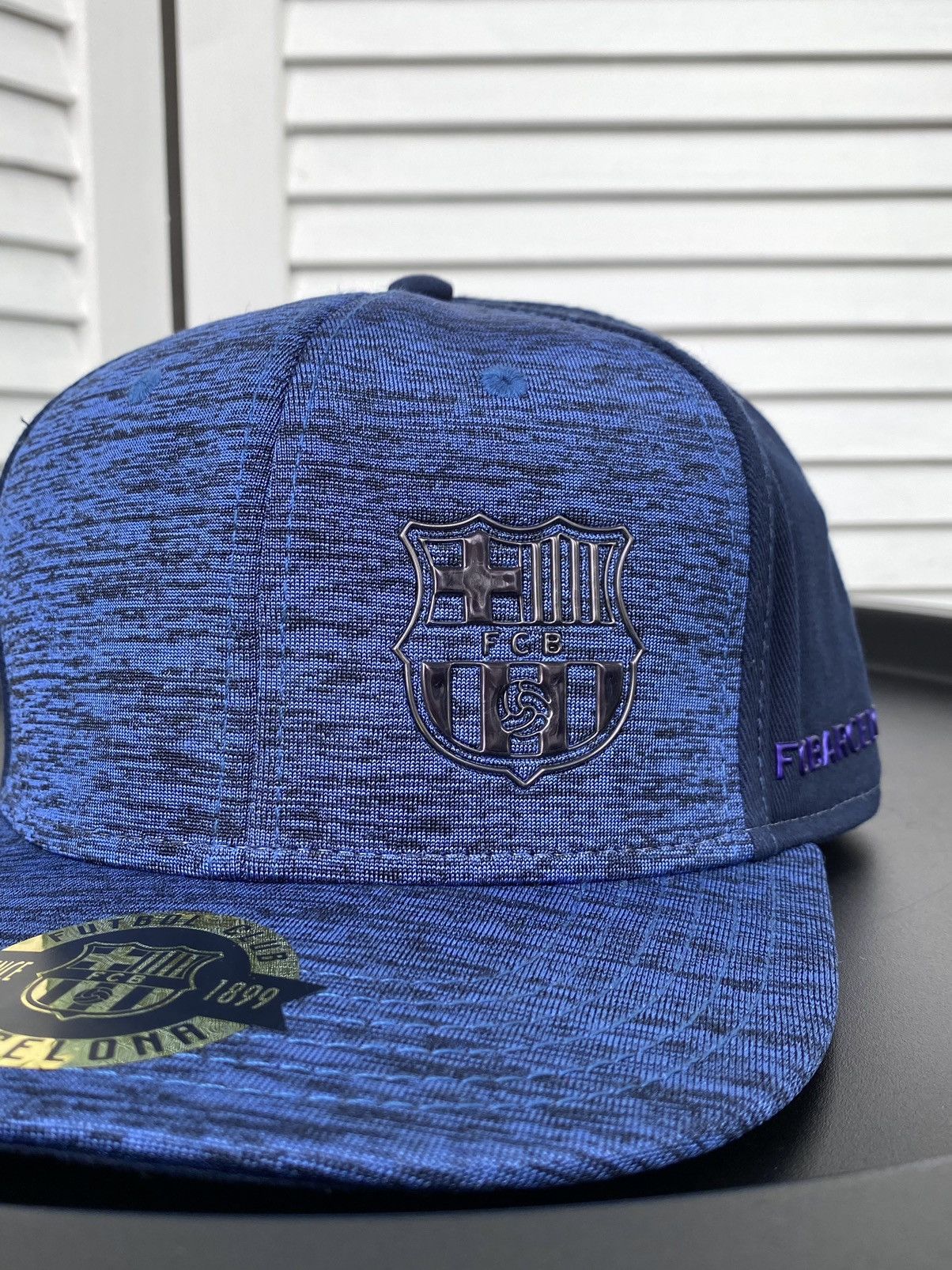 Nike Officially Licensed FCB FC Barcelona Snapback Blue Cap Hat Size ONE SIZE - 3 Thumbnail